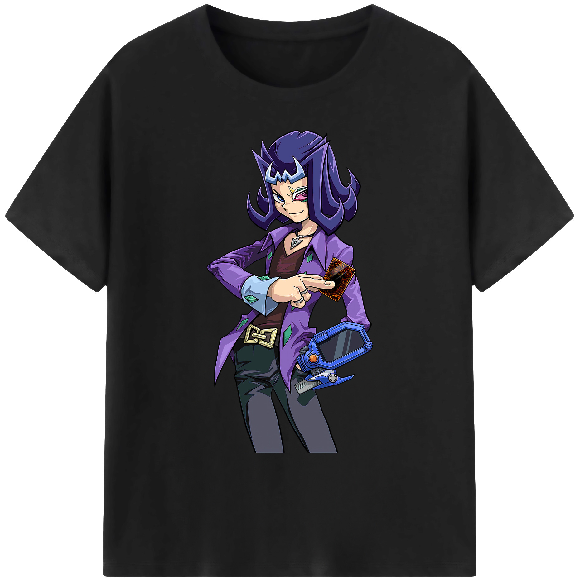 遊☆戯☆王 Yu-Gi-Oh! 綿100％ メンズ半袖Tシャツ｜肌触りやわらか＆通気性