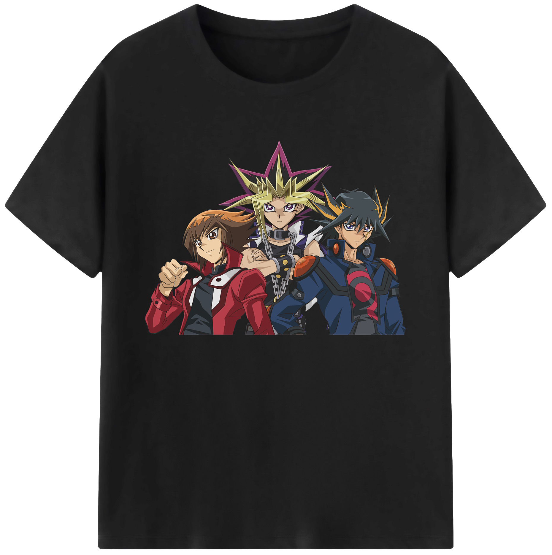 （画像用） 遊☆戯☆王 Yu-Gi-Oh! 綿100％ メンズ半袖Tシャツ｜肌触りやわらか＆通気性