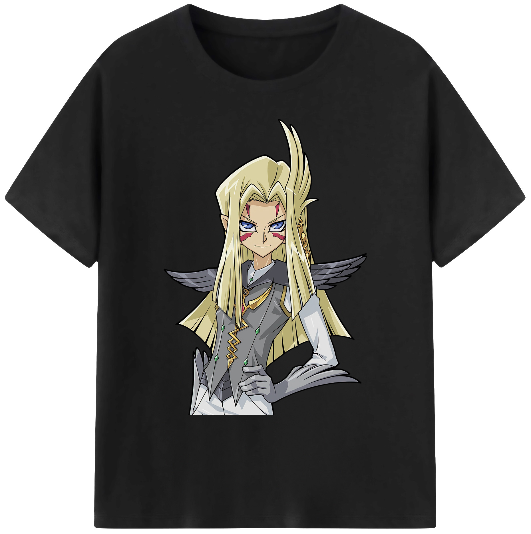 遊☆戯☆王 Yu-Gi-Oh! 綿100％ メンズ半袖Tシャツ｜肌触りやわらか＆通気性