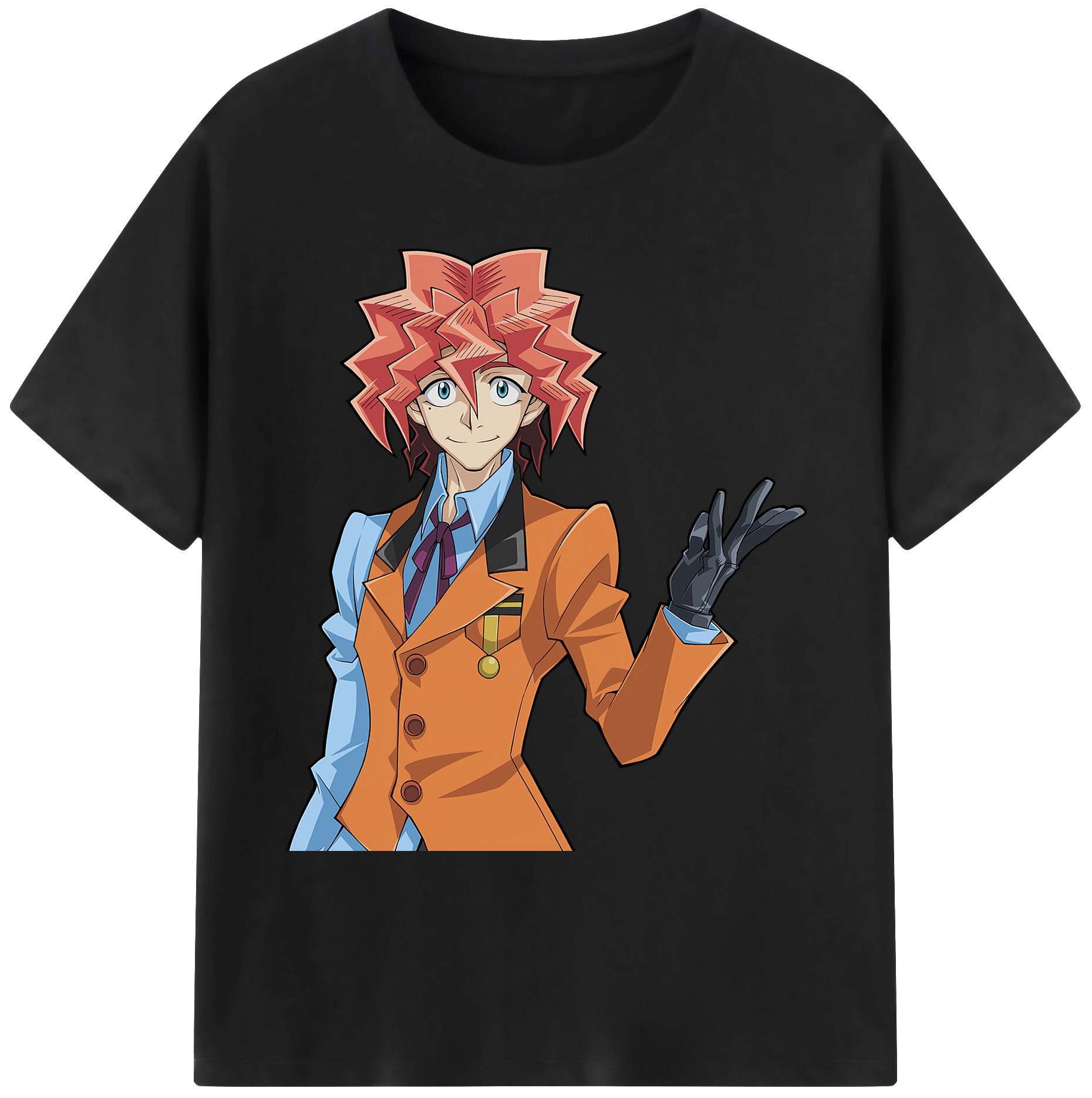 遊☆戯☆王 Yu-Gi-Oh! 綿100％ メンズ半袖Tシャツ｜肌触りやわらか＆通気性
