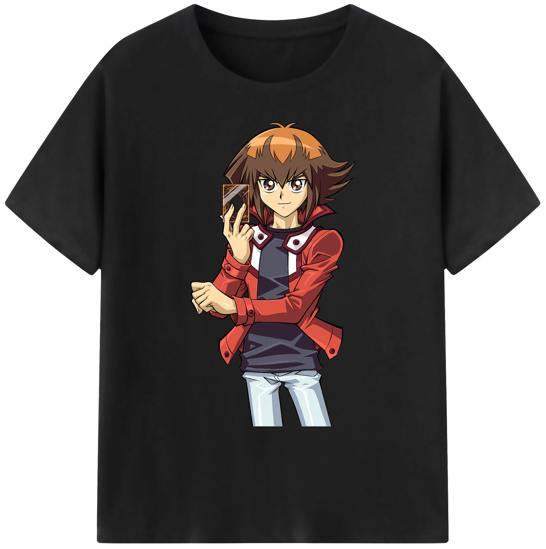 遊☆戯☆王 Yu-Gi-Oh! 綿100％ メンズ半袖Tシャツ｜肌触りやわらか＆通気性