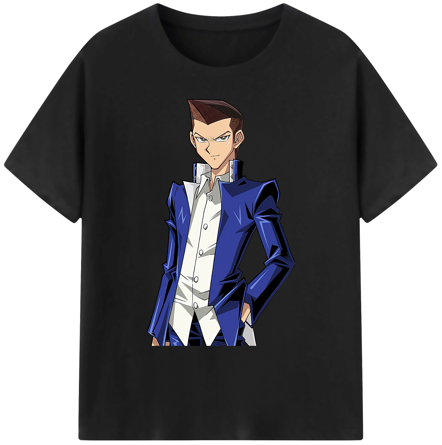 遊☆戯☆王 Yu-Gi-Oh! 綿100％ メンズ半袖Tシャツ｜肌触りやわらか＆通気性