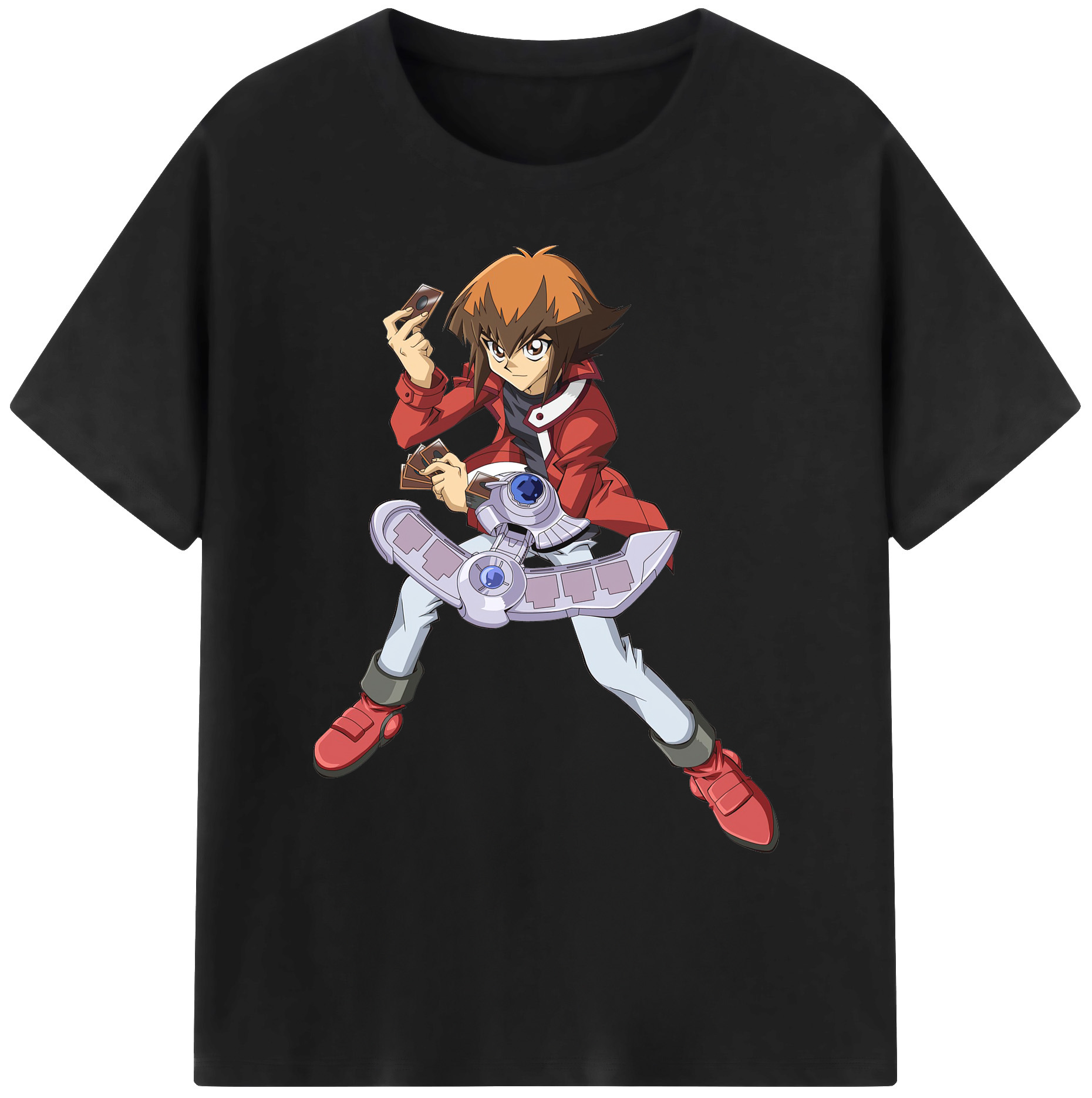 遊☆戯☆王 Yu-Gi-Oh! 綿100％ メンズ半袖Tシャツ｜肌触りやわらか＆通気性