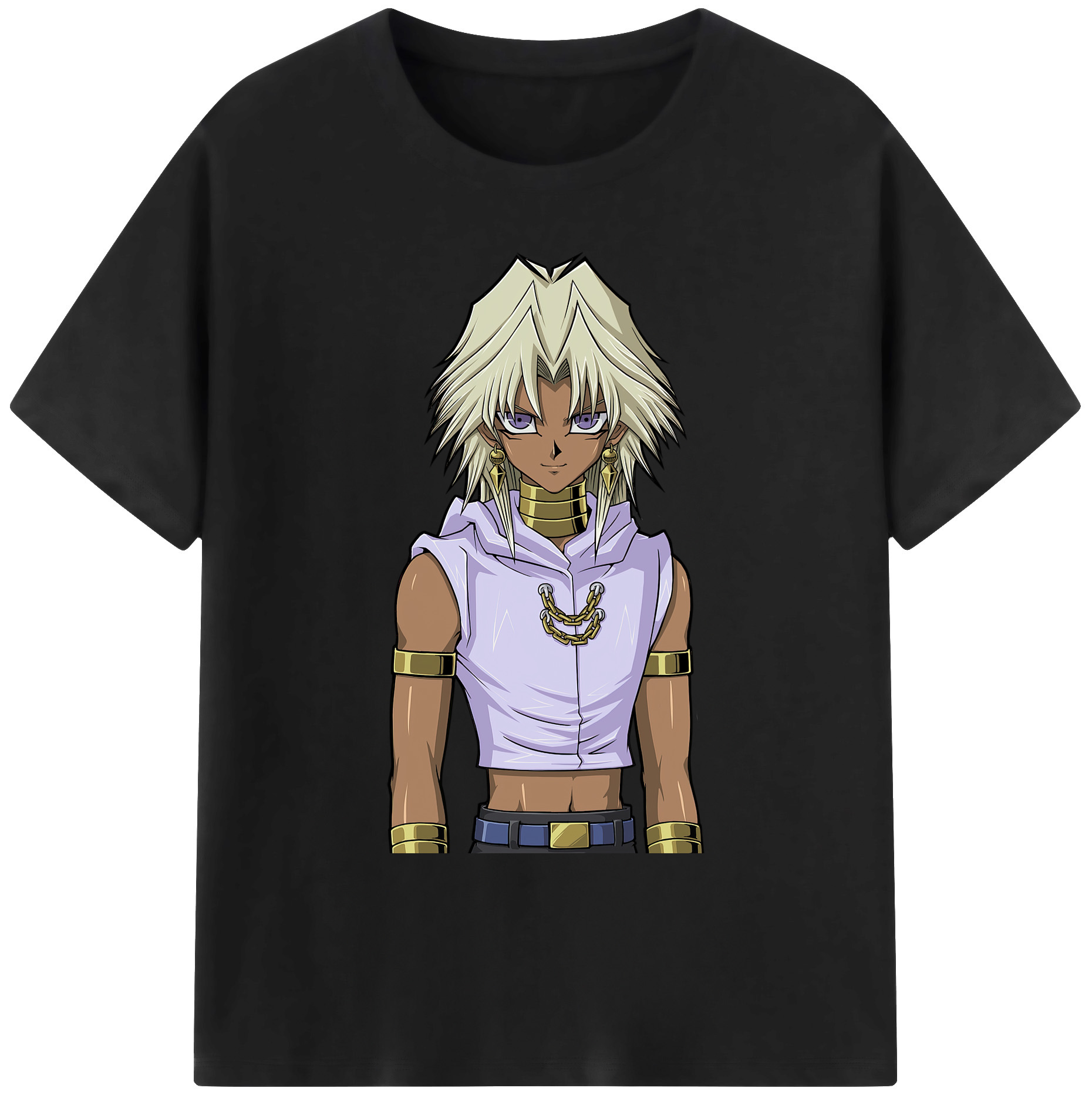 遊☆戯☆王 Yu-Gi-Oh! 綿100％ メンズ半袖Tシャツ｜肌触りやわらか＆通気性