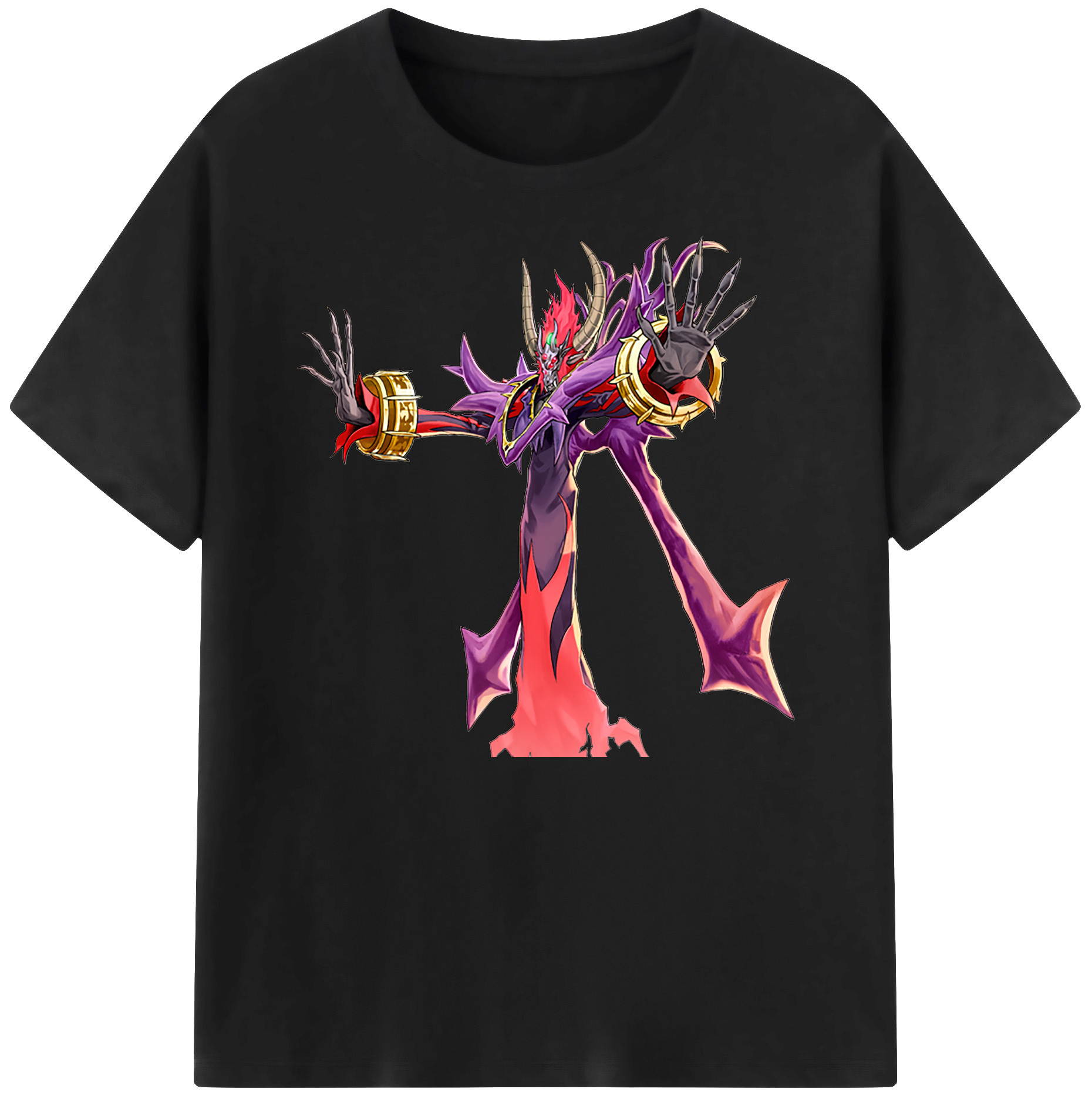 （画像用） 遊☆戯☆王 Yu-Gi-Oh! 綿100％ メンズ半袖Tシャツ｜肌触りやわらか＆通気性