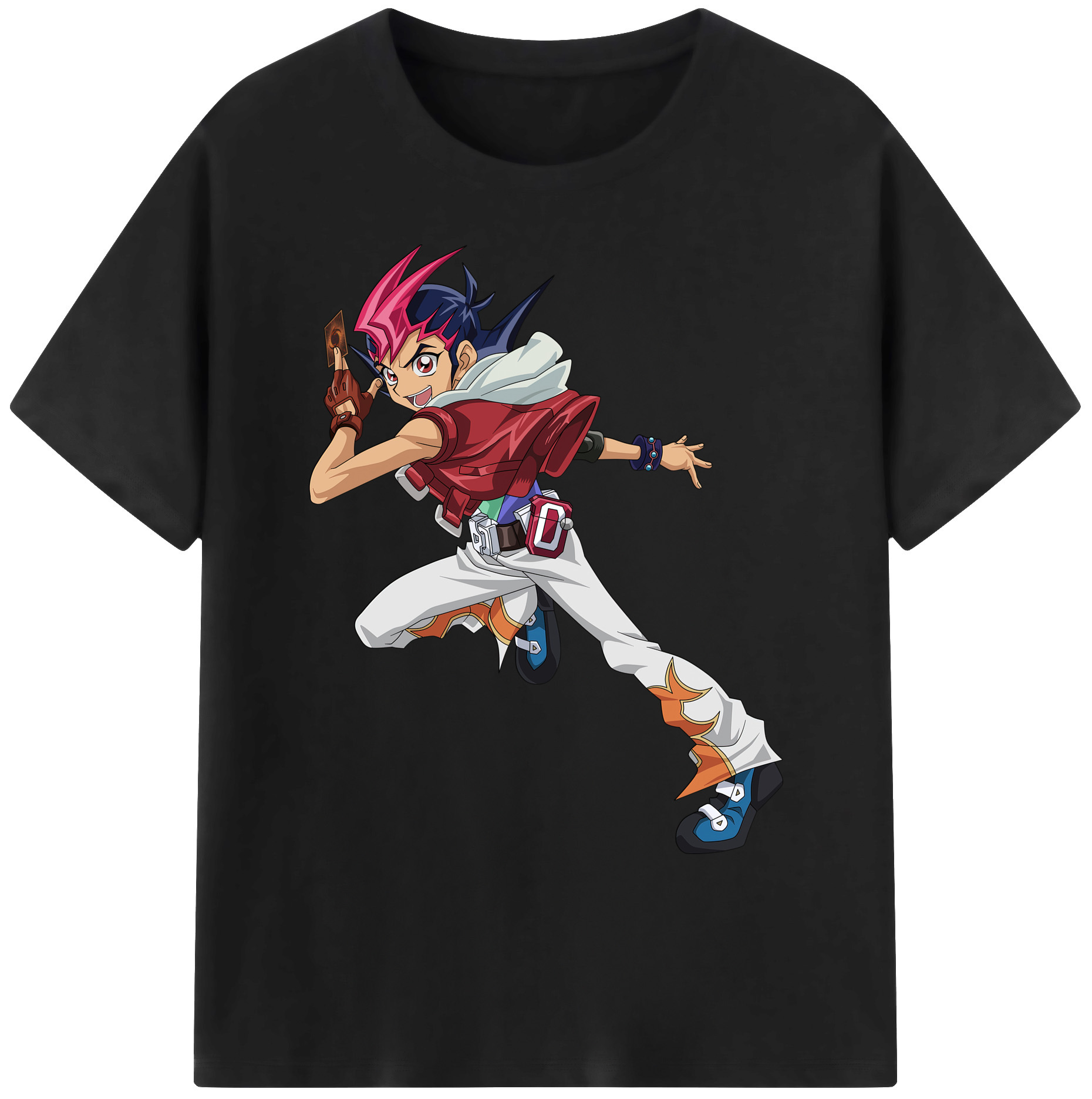 （画像用） 遊☆戯☆王 Yu-Gi-Oh! 綿100％ メンズ半袖Tシャツ｜肌触りやわらか＆通気性