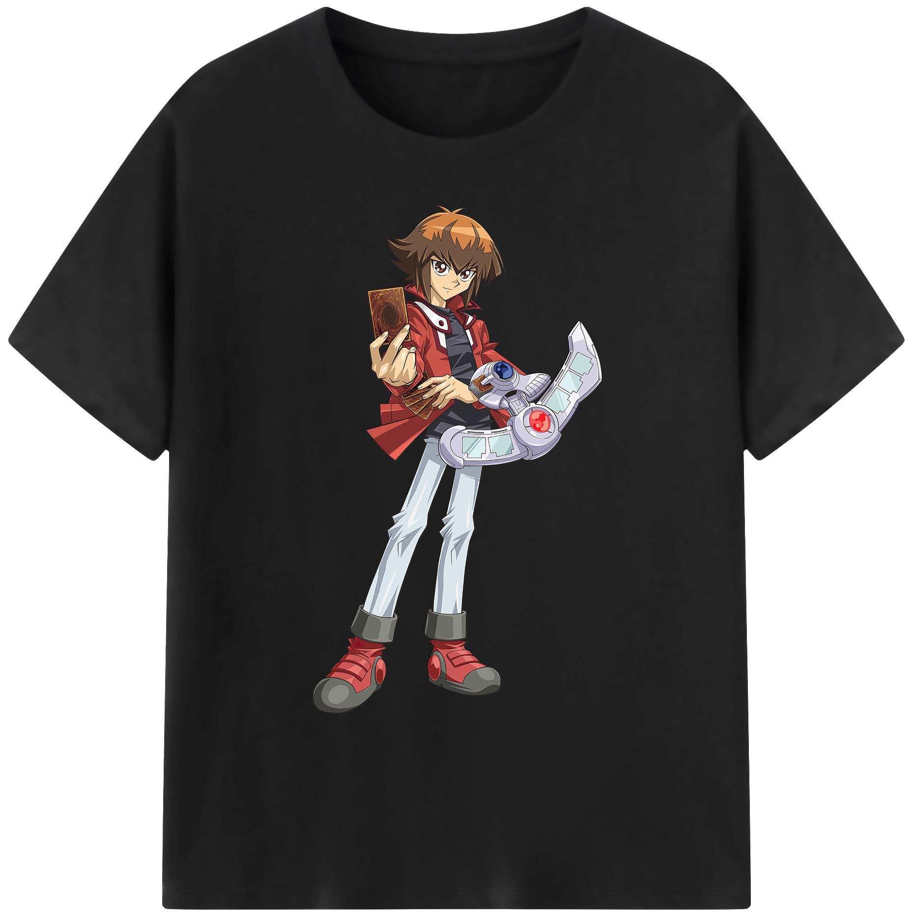 （画像用） 遊☆戯☆王 Yu-Gi-Oh! 綿100％ メンズ半袖Tシャツ｜肌触りやわらか＆通気性
