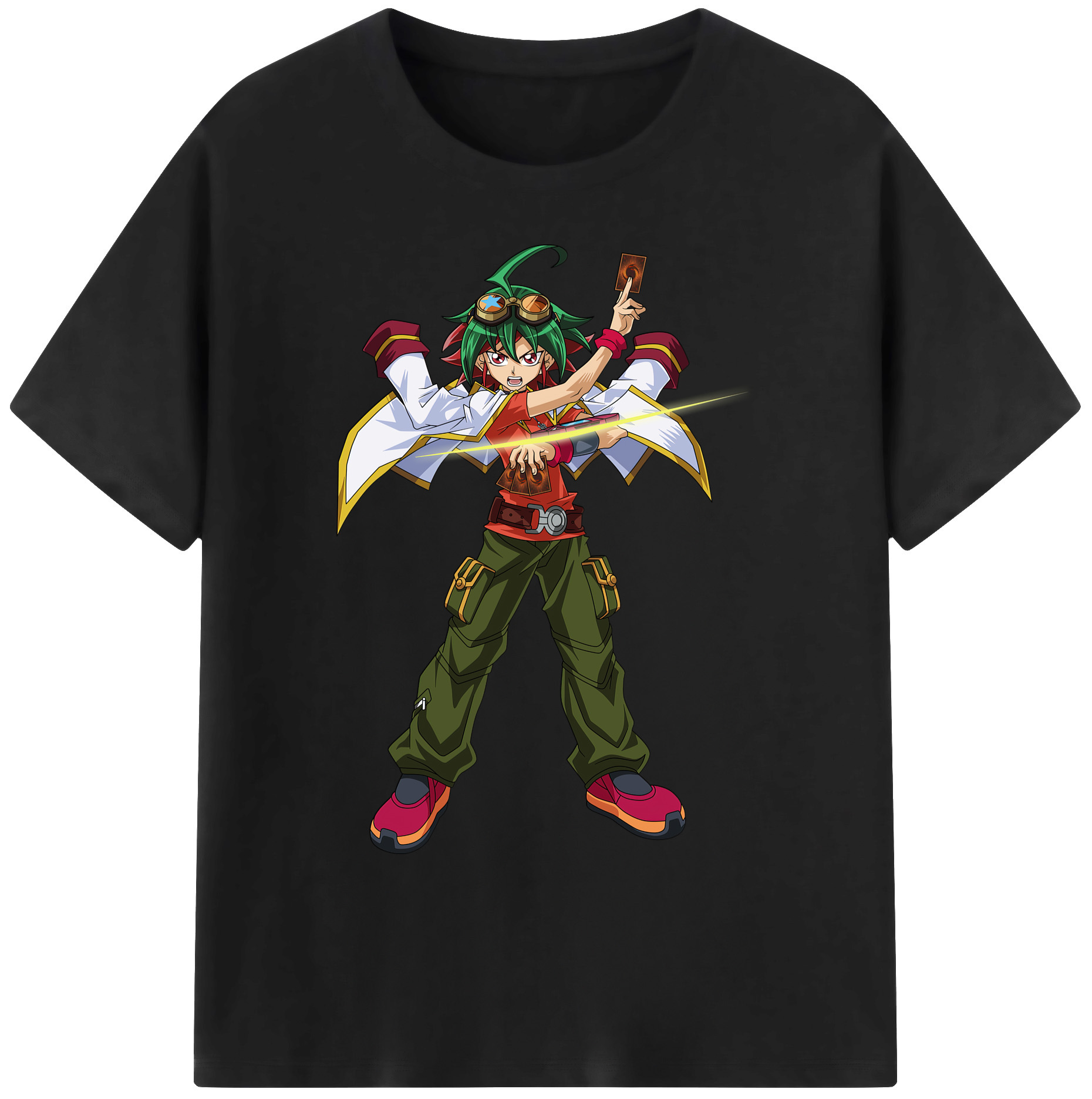 （画像用） 遊☆戯☆王 Yu-Gi-Oh! 綿100％ メンズ半袖Tシャツ｜肌触りやわらか＆通気性
