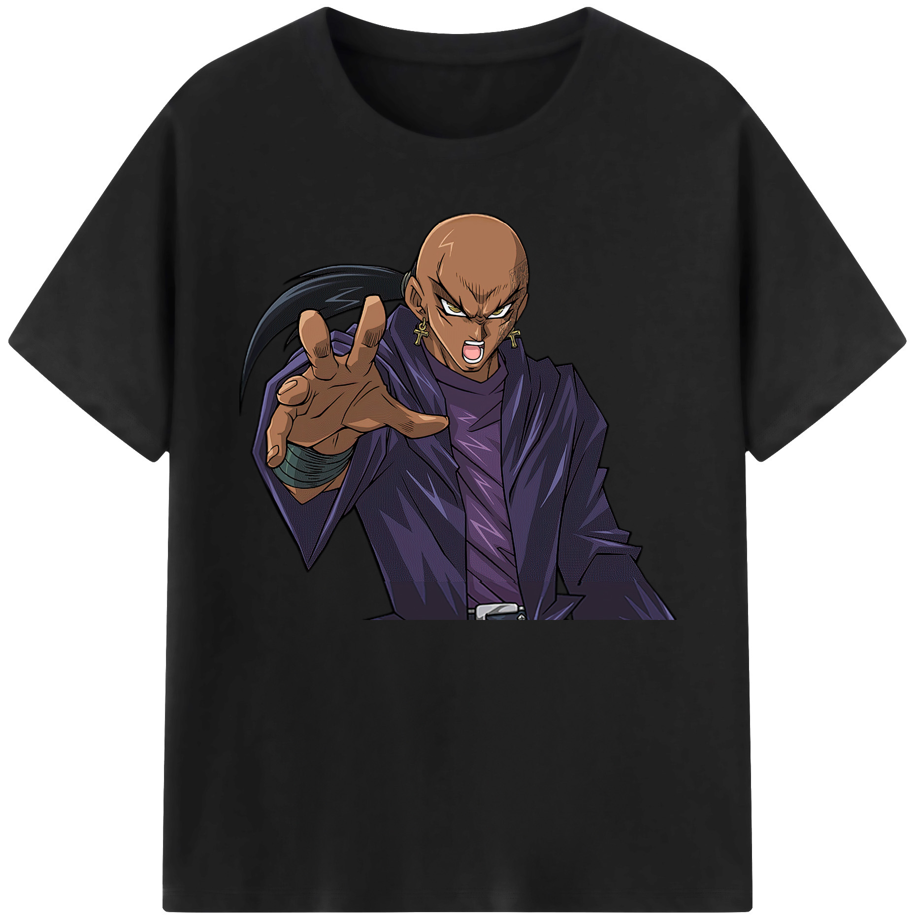 （画像用） 遊☆戯☆王 Yu-Gi-Oh! 綿100％ メンズ半袖Tシャツ｜肌触りやわらか＆通気性