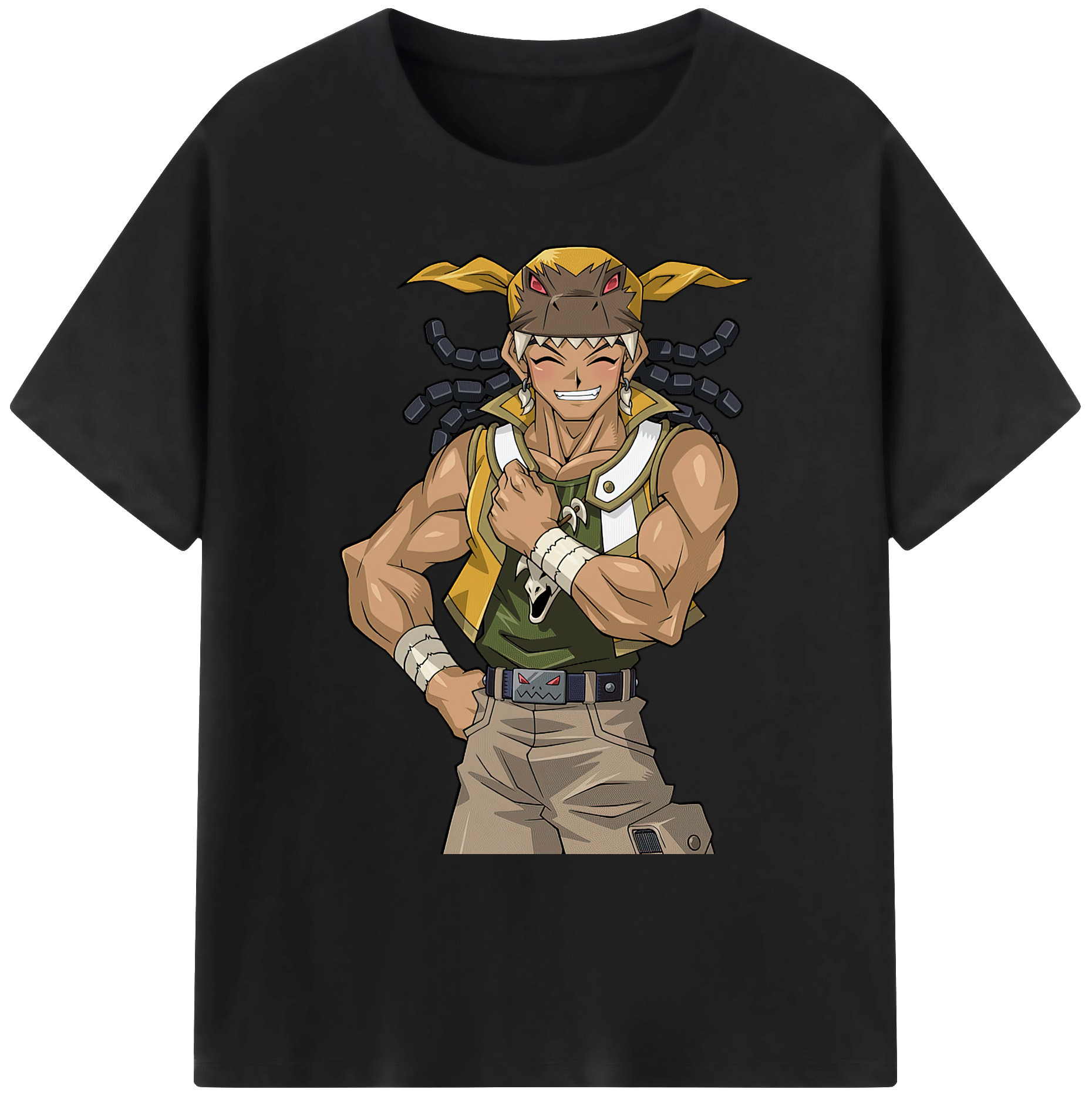 （画像用） 遊☆戯☆王 Yu-Gi-Oh! 綿100％ メンズ半袖Tシャツ｜肌触りやわらか＆通気性