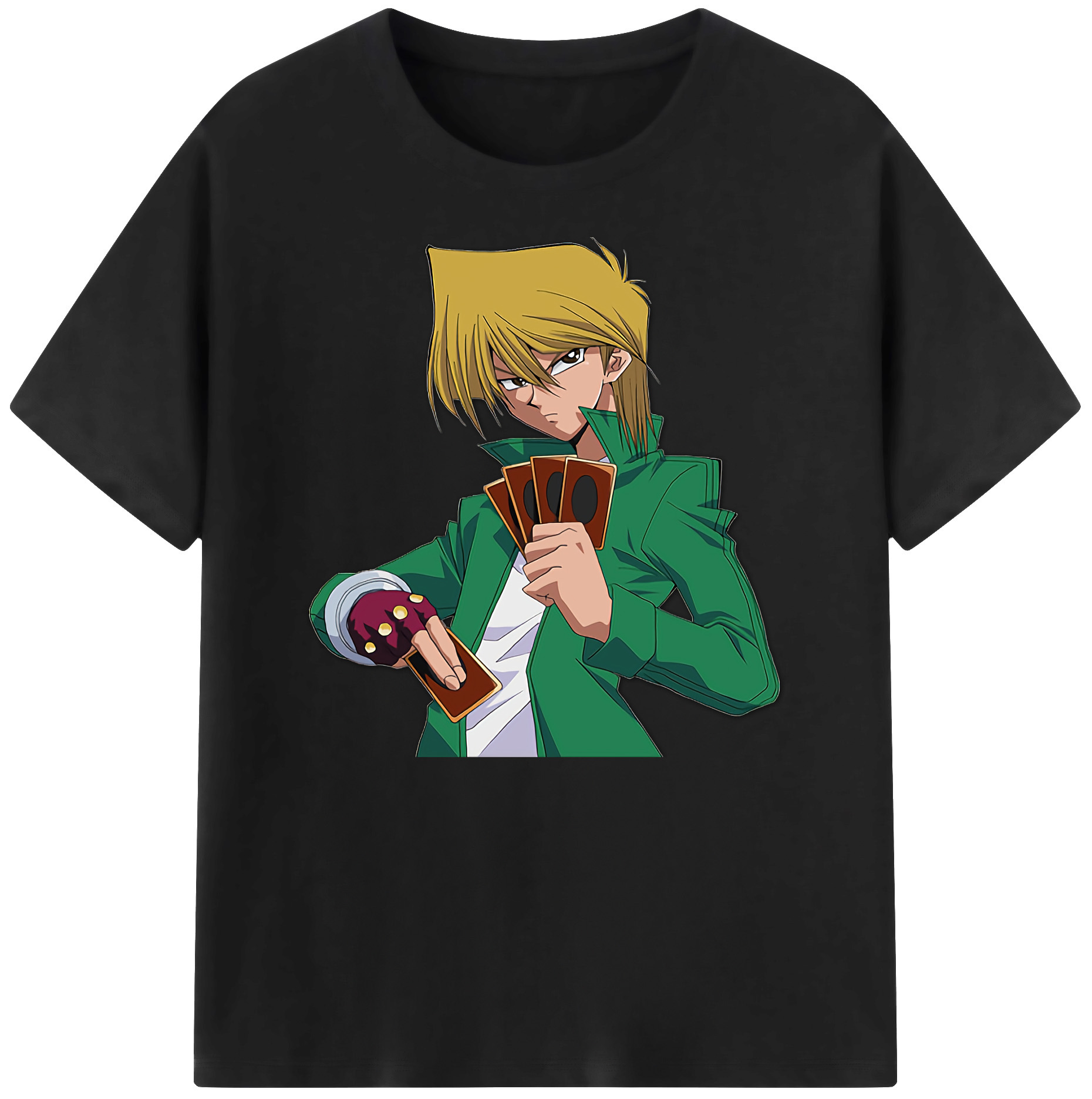 （画像用） 遊☆戯☆王 Yu-Gi-Oh! 綿100％ メンズ半袖Tシャツ｜肌触りやわらか＆通気性