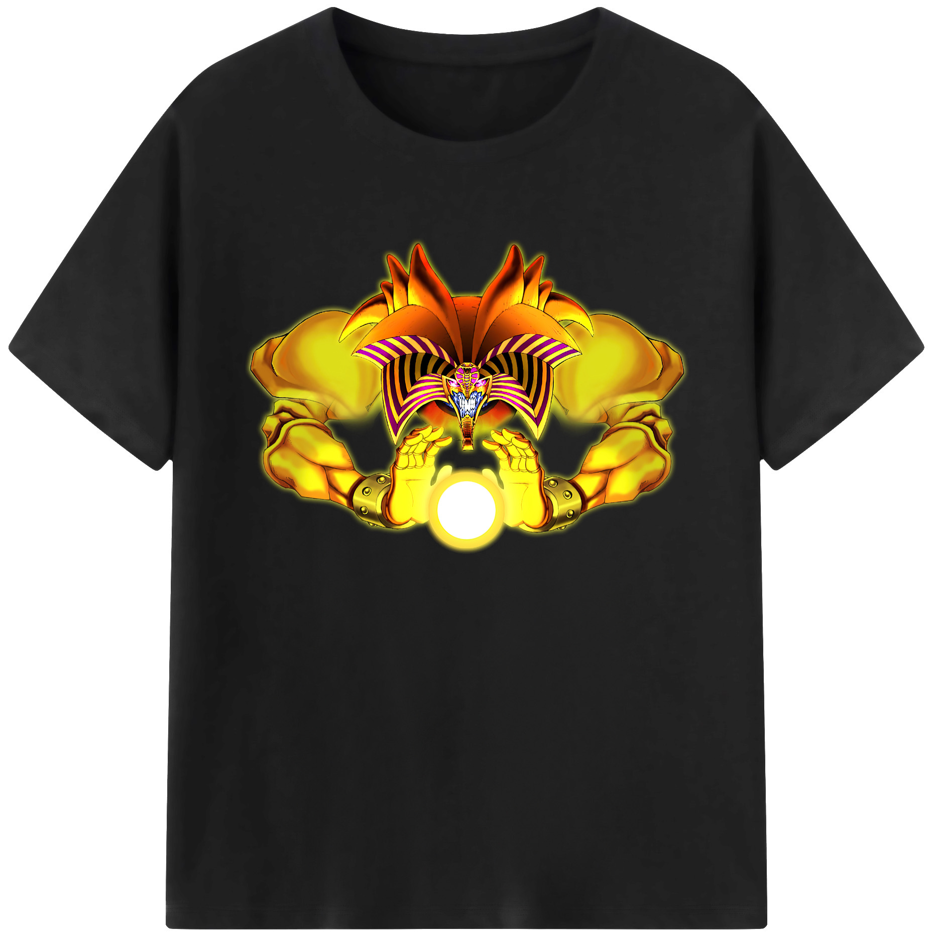 （画像用） 遊☆戯☆王 Yu-Gi-Oh! 綿100％ メンズ半袖Tシャツ｜肌触りやわらか＆通気性