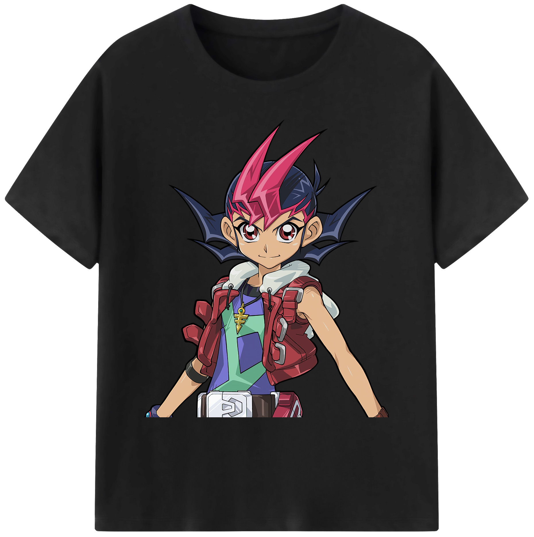 （画像用） 遊☆戯☆王 Yu-Gi-Oh! 綿100％ メンズ半袖Tシャツ｜肌触りやわらか＆通気性
