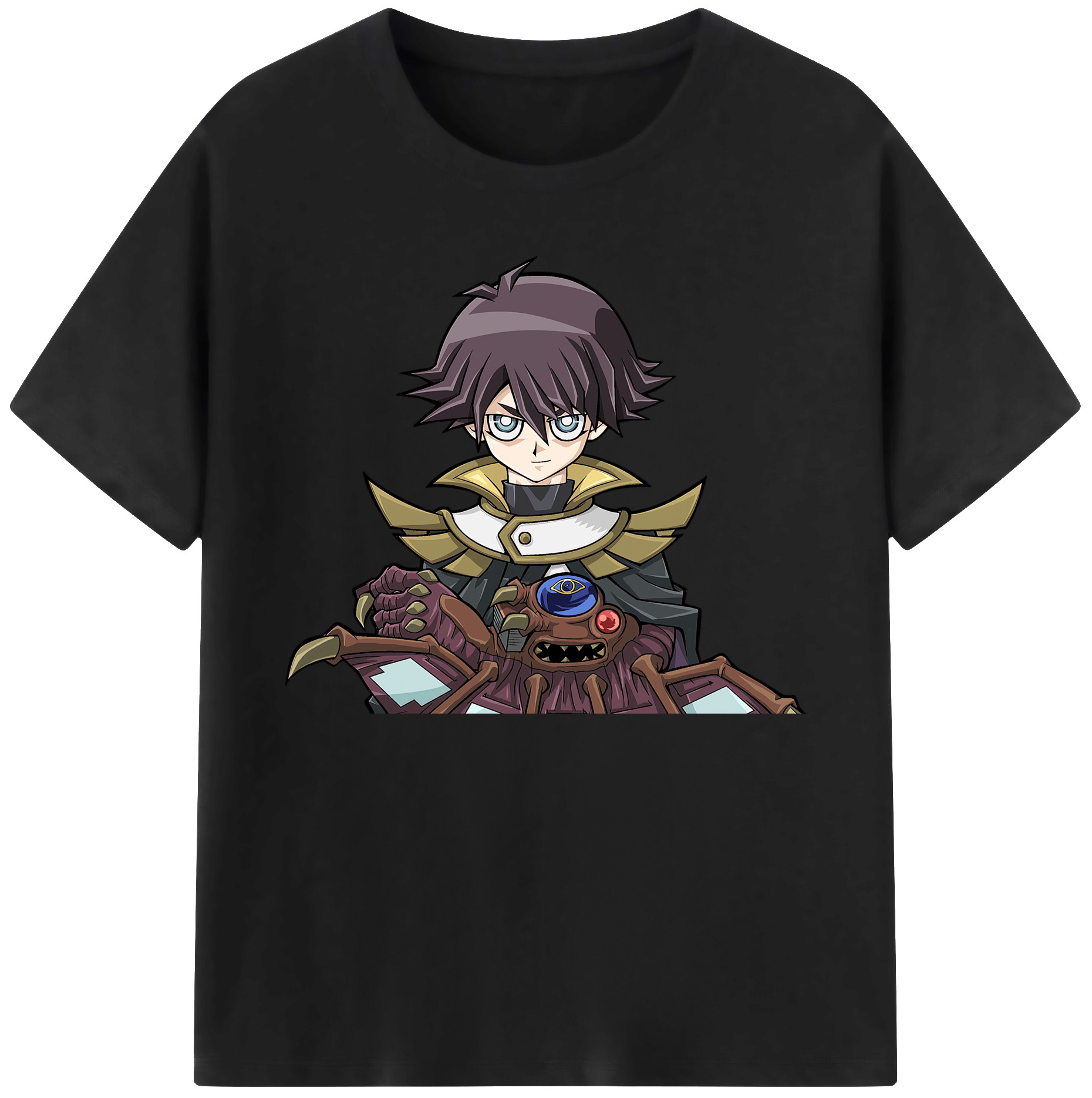 （画像用） 遊☆戯☆王 Yu-Gi-Oh! 綿100％ メンズ半袖Tシャツ｜肌触りやわらか＆通気性