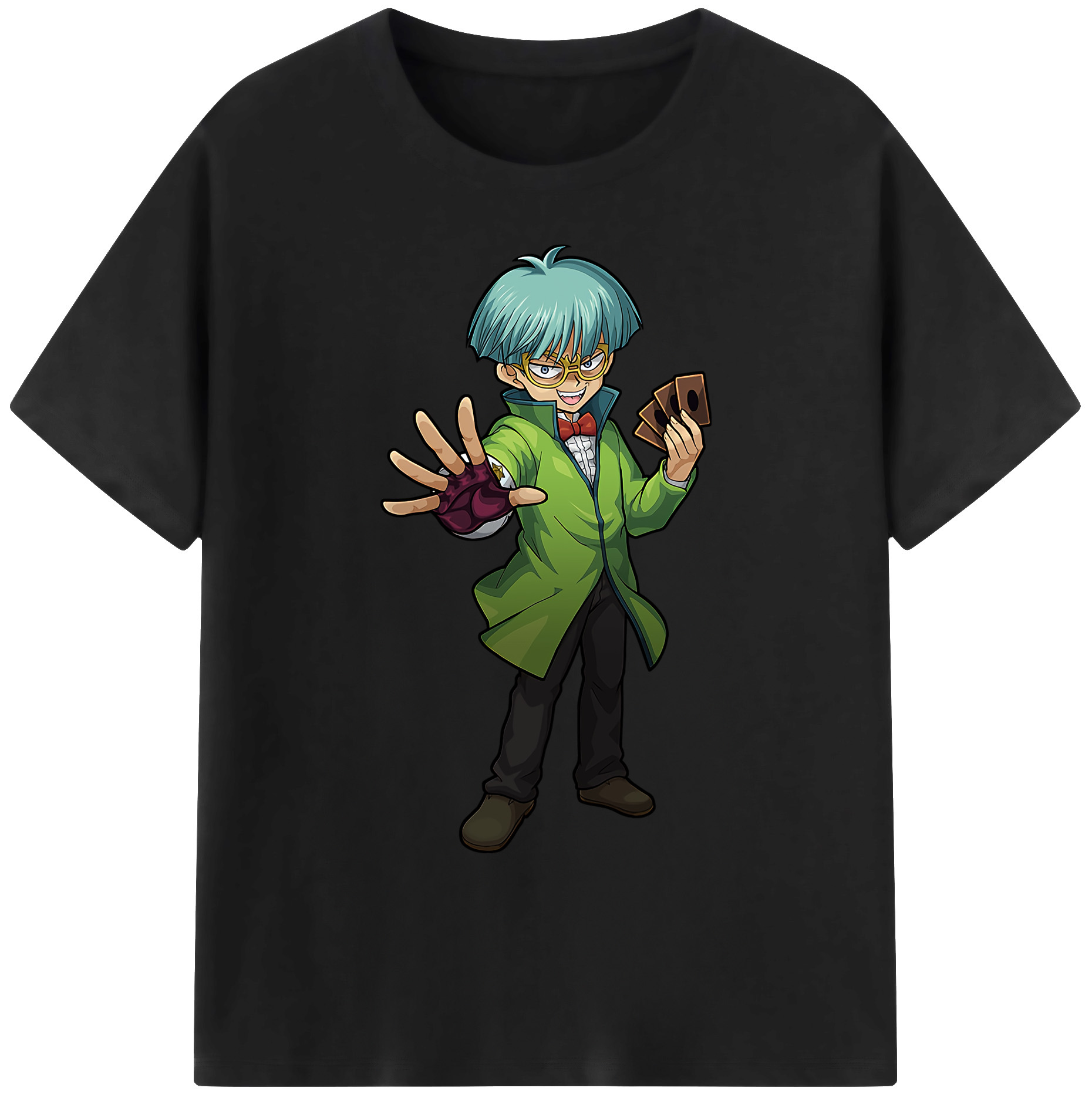 （画像用） 遊☆戯☆王 Yu-Gi-Oh! 綿100％ メンズ半袖Tシャツ｜肌触りやわらか＆通気性