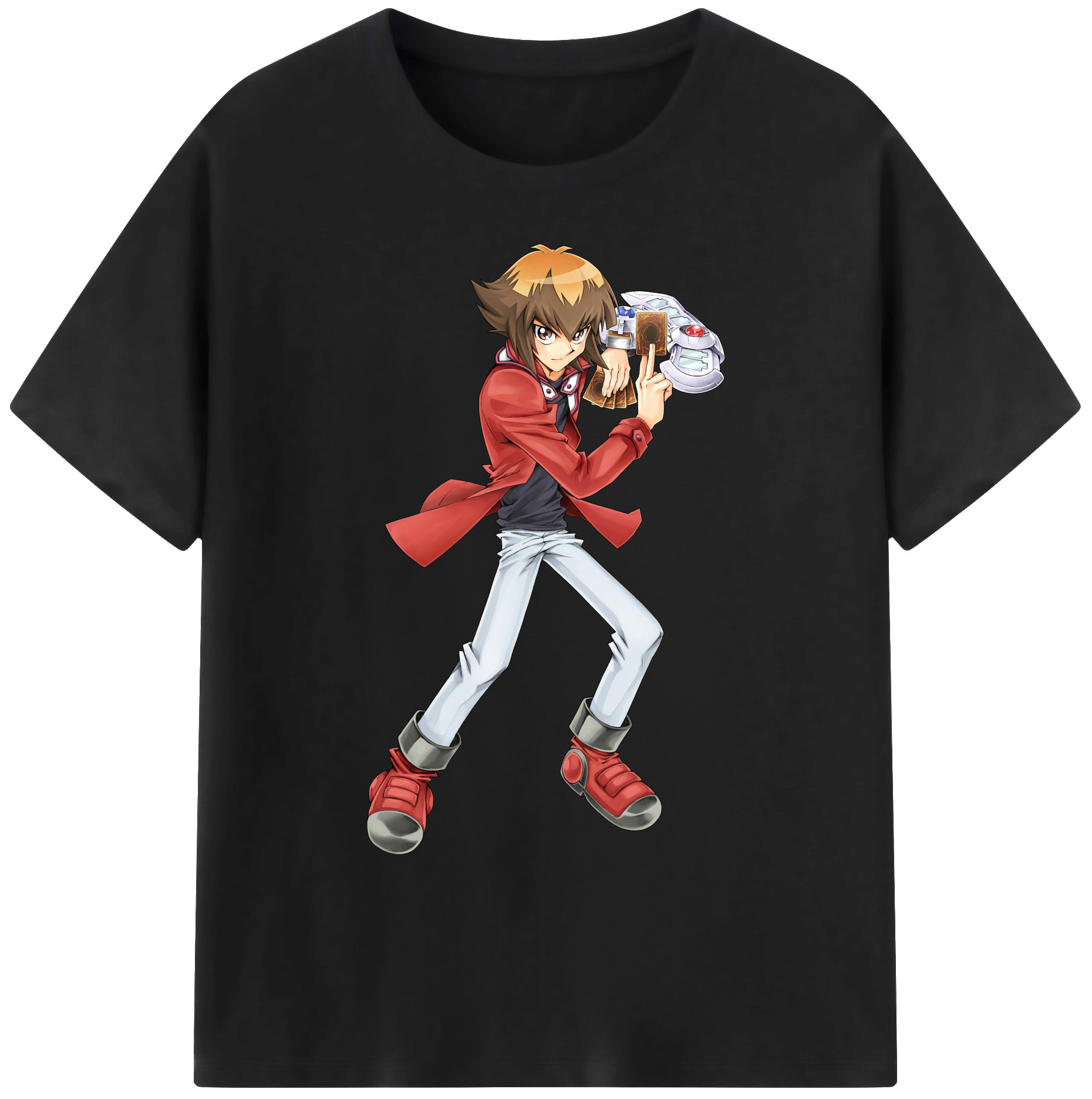 （画像用） 遊☆戯☆王 Yu-Gi-Oh! 綿100％ メンズ半袖Tシャツ｜肌触りやわらか＆通気性