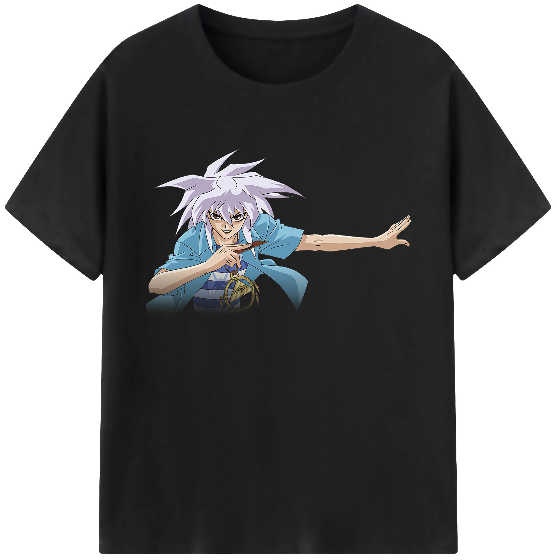 （画像用） 遊☆戯☆王 Yu-Gi-Oh! 綿100％ メンズ半袖Tシャツ｜肌触りやわらか＆通気性