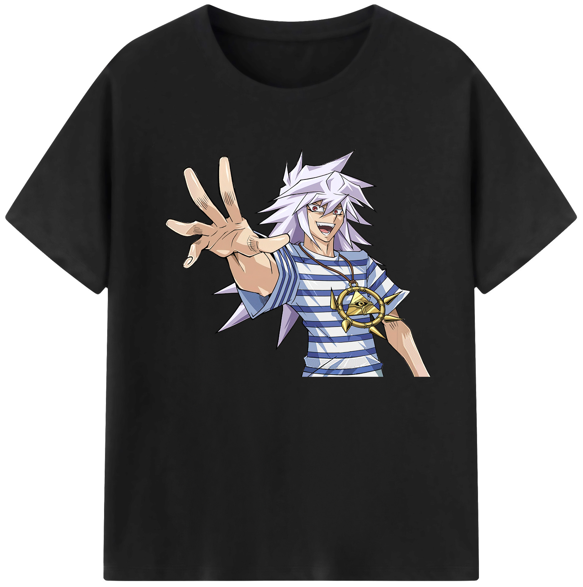 （画像用） 遊☆戯☆王 Yu-Gi-Oh! 綿100％ メンズ半袖Tシャツ｜肌触りやわらか＆通気性