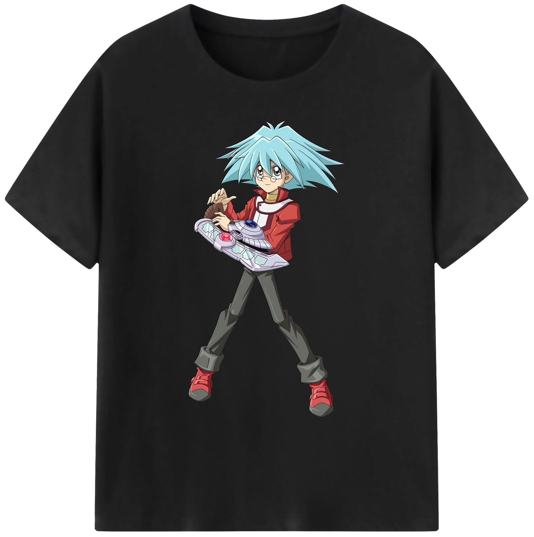 （画像用） 遊☆戯☆王 Yu-Gi-Oh! 綿100％ メンズ半袖Tシャツ｜肌触りやわらか＆通気性