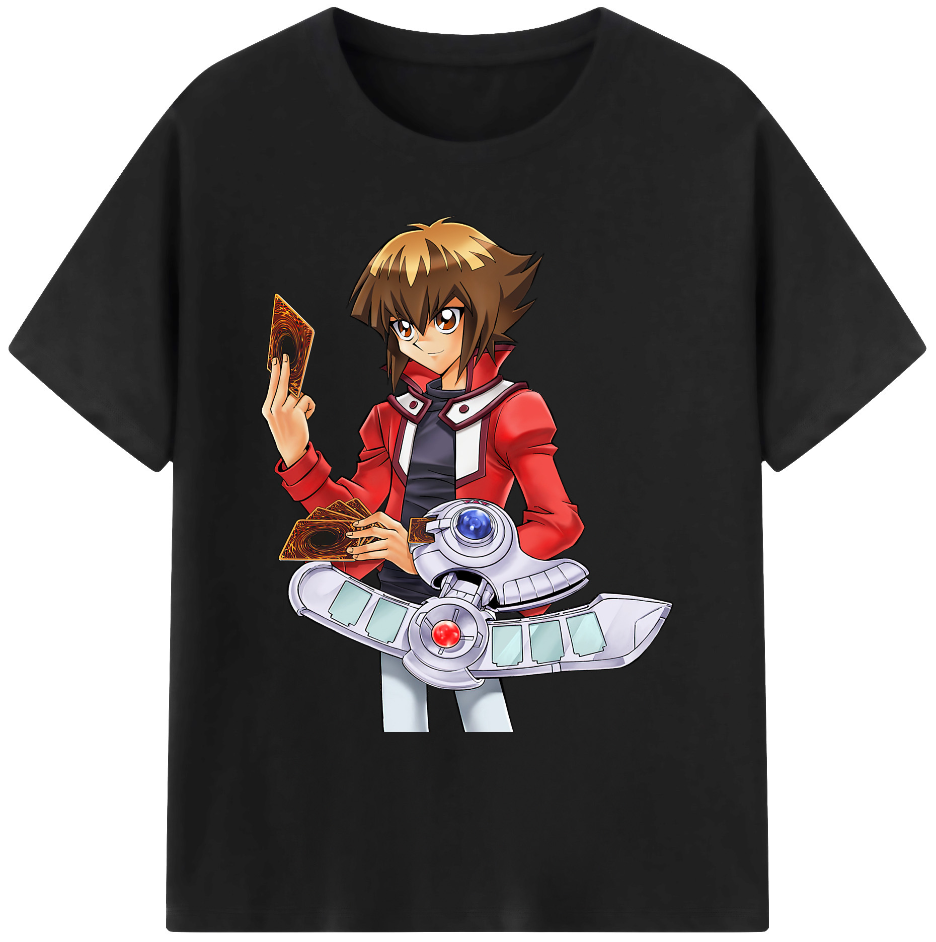 （画像用） 遊☆戯☆王 Yu-Gi-Oh! 綿100％ メンズ半袖Tシャツ｜肌触りやわらか＆通気性