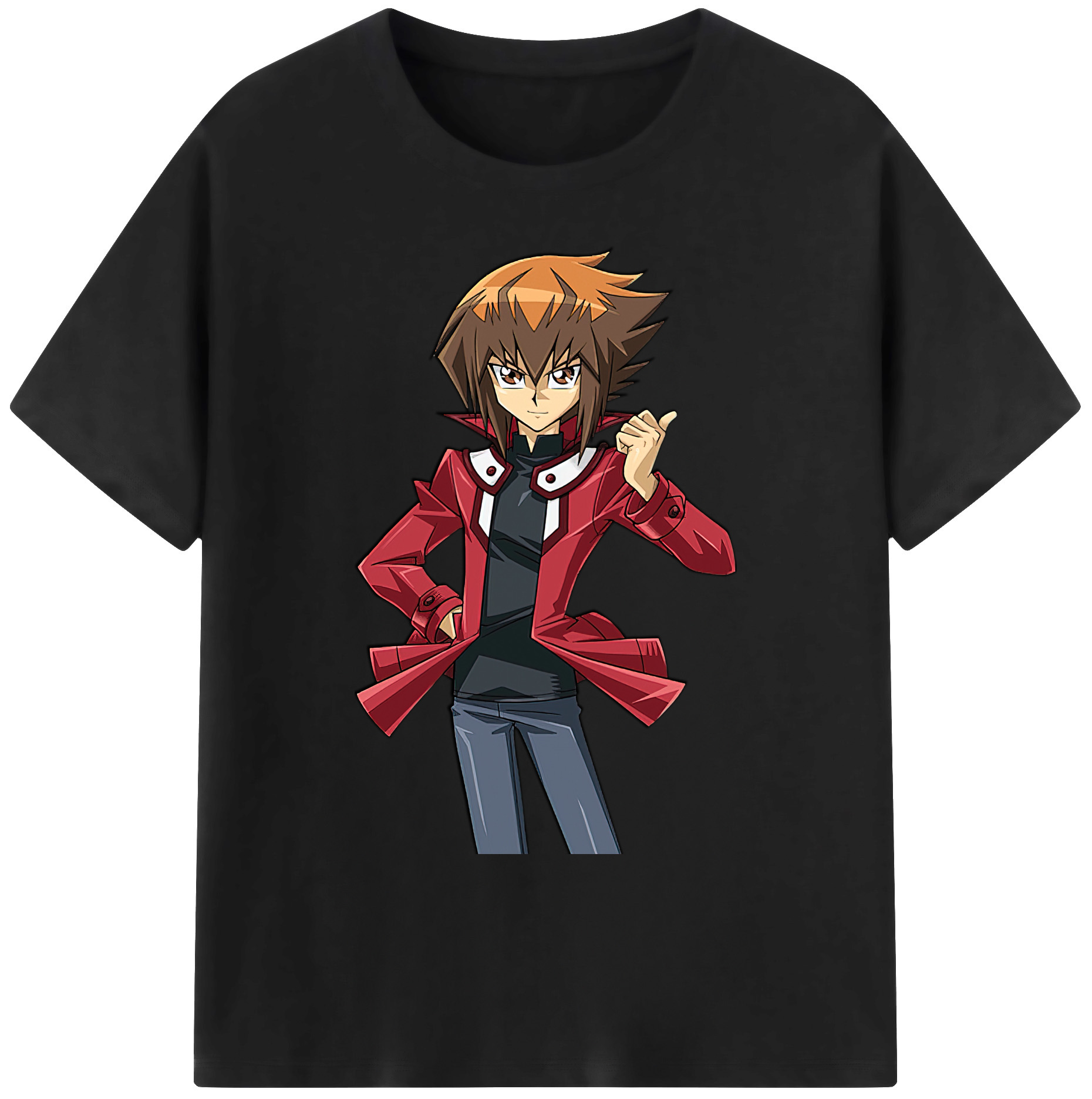 （画像用） 遊☆戯☆王 Yu-Gi-Oh! 綿100％ メンズ半袖Tシャツ｜肌触りやわらか＆通気性