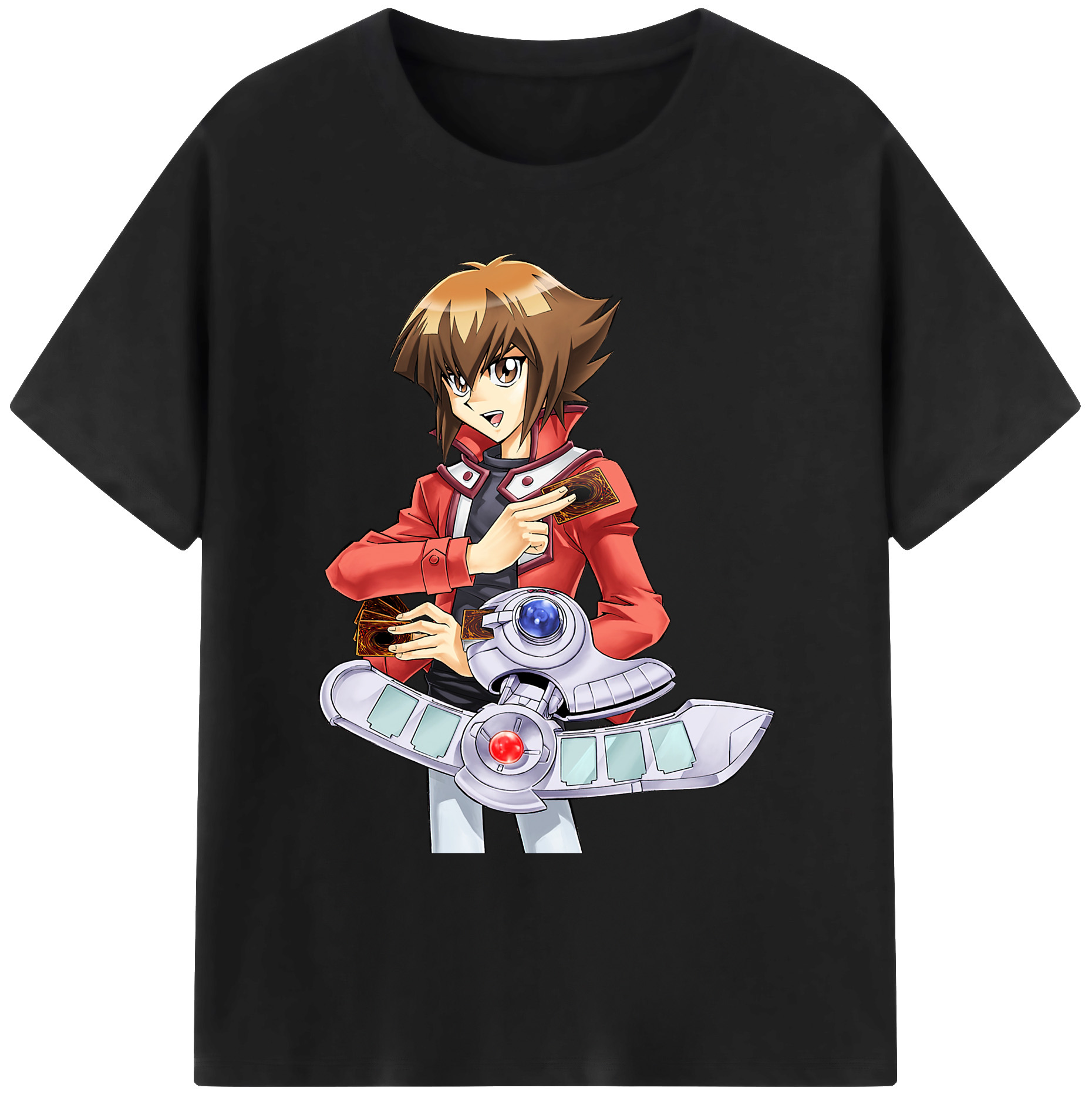（画像用） 遊☆戯☆王 Yu-Gi-Oh! 綿100％ メンズ半袖Tシャツ｜肌触りやわらか＆通気性
