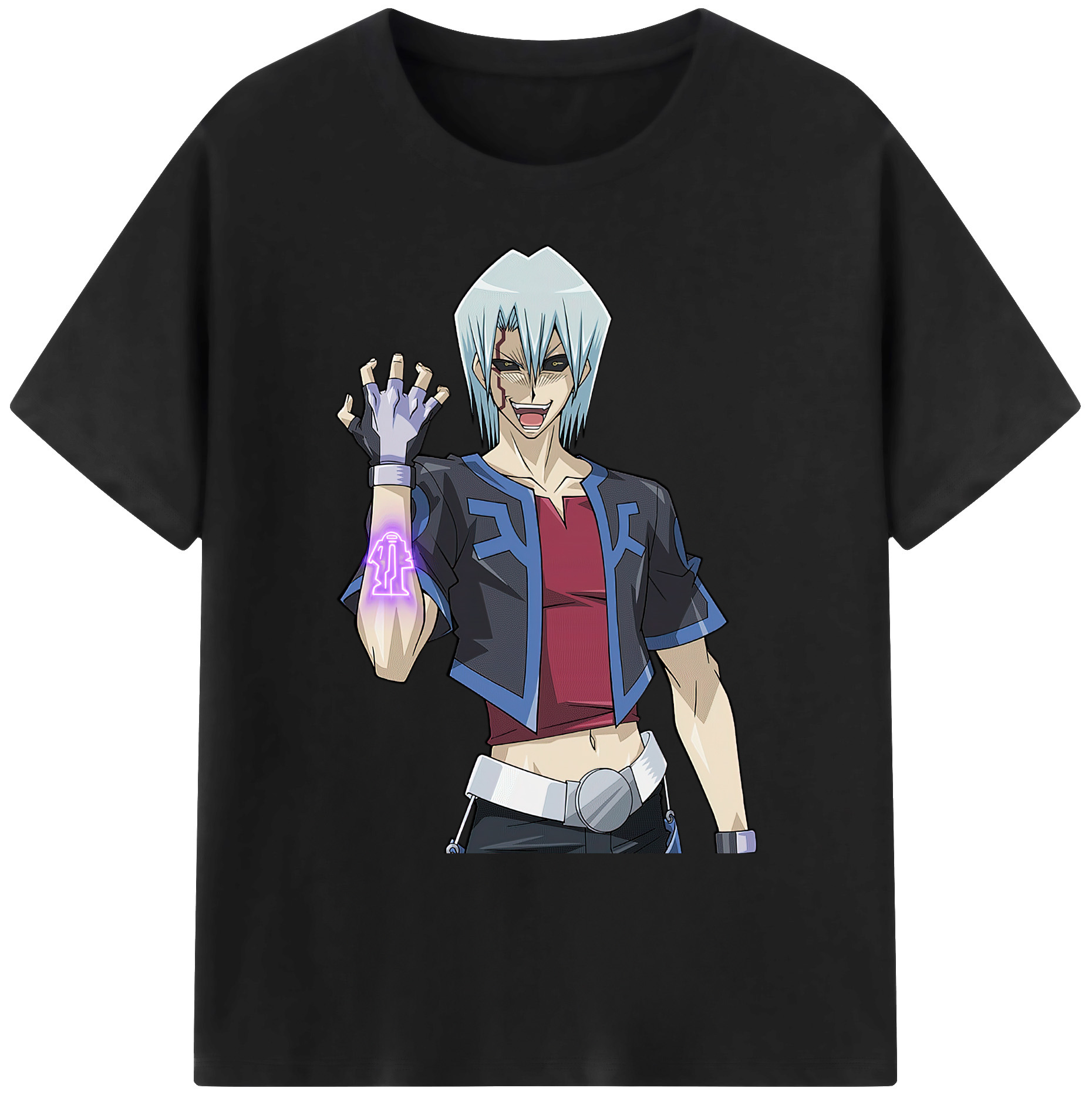 （画像用） 遊☆戯☆王 Yu-Gi-Oh! 綿100％ メンズ半袖Tシャツ｜肌触りやわらか＆通気性