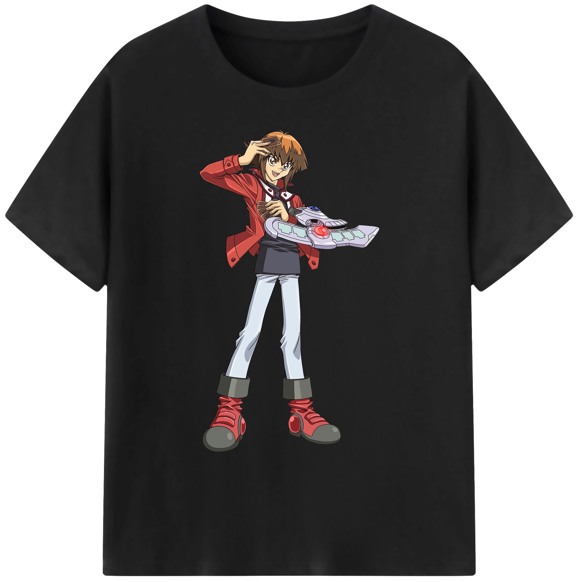 （画像用） 遊☆戯☆王 Yu-Gi-Oh! 綿100％ メンズ半袖Tシャツ｜肌触りやわらか＆通気性