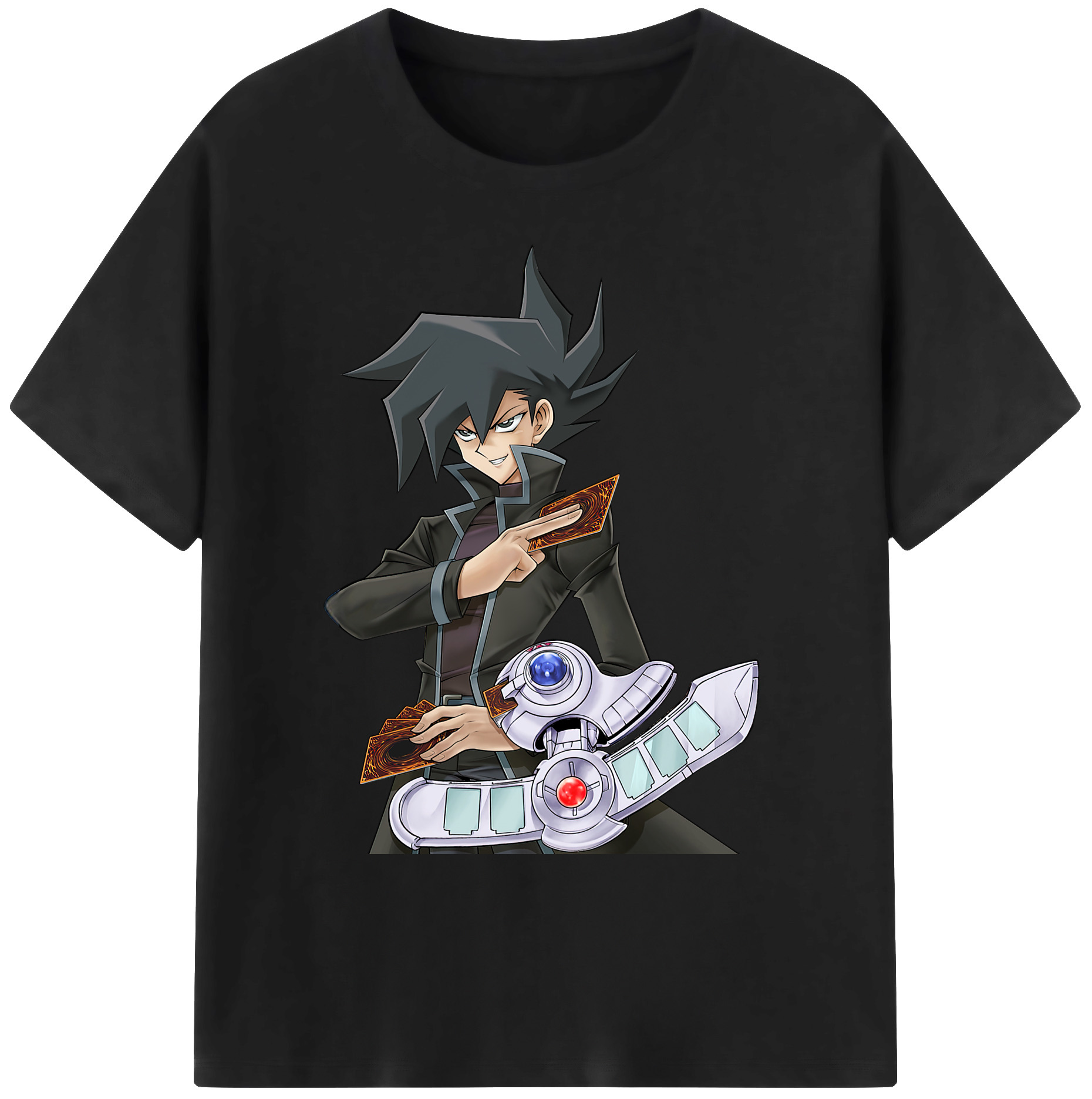 （画像用） 遊☆戯☆王 Yu-Gi-Oh! 綿100％ メンズ半袖Tシャツ｜肌触りやわらか＆通気性