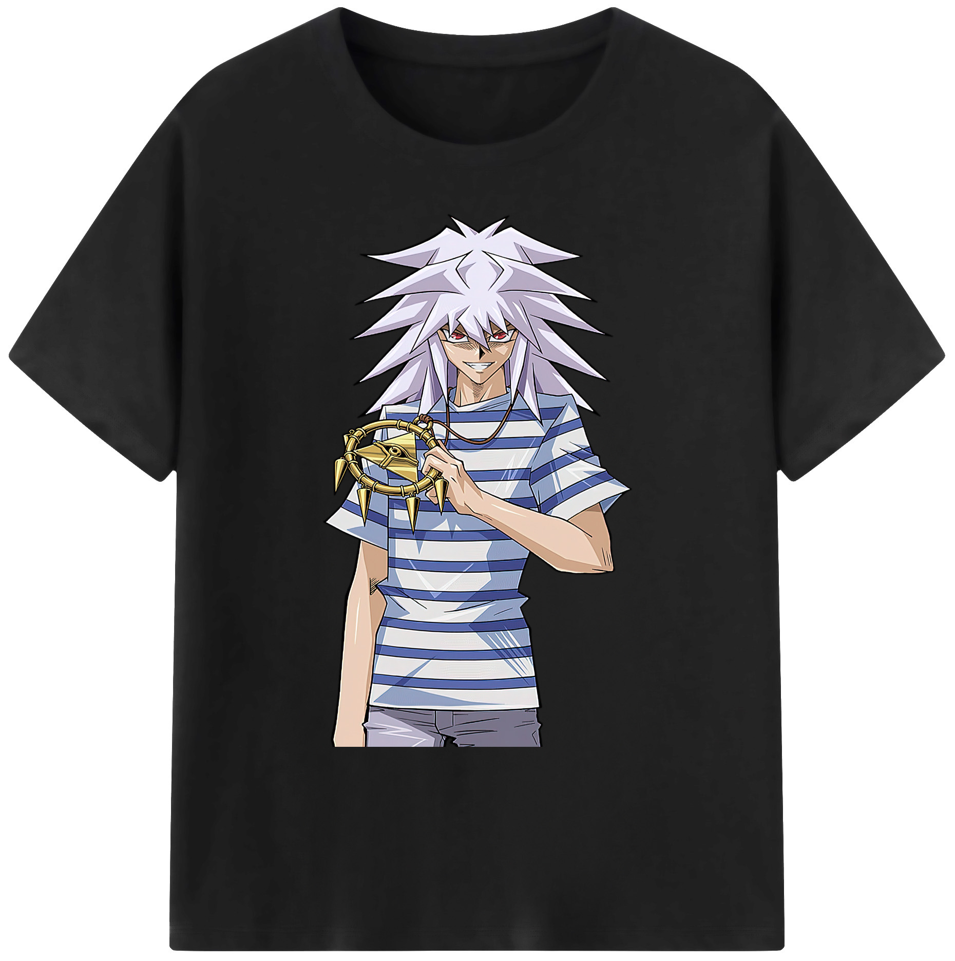 （画像用） 遊☆戯☆王 Yu-Gi-Oh! 綿100％ メンズ半袖Tシャツ｜肌触りやわらか＆通気性
