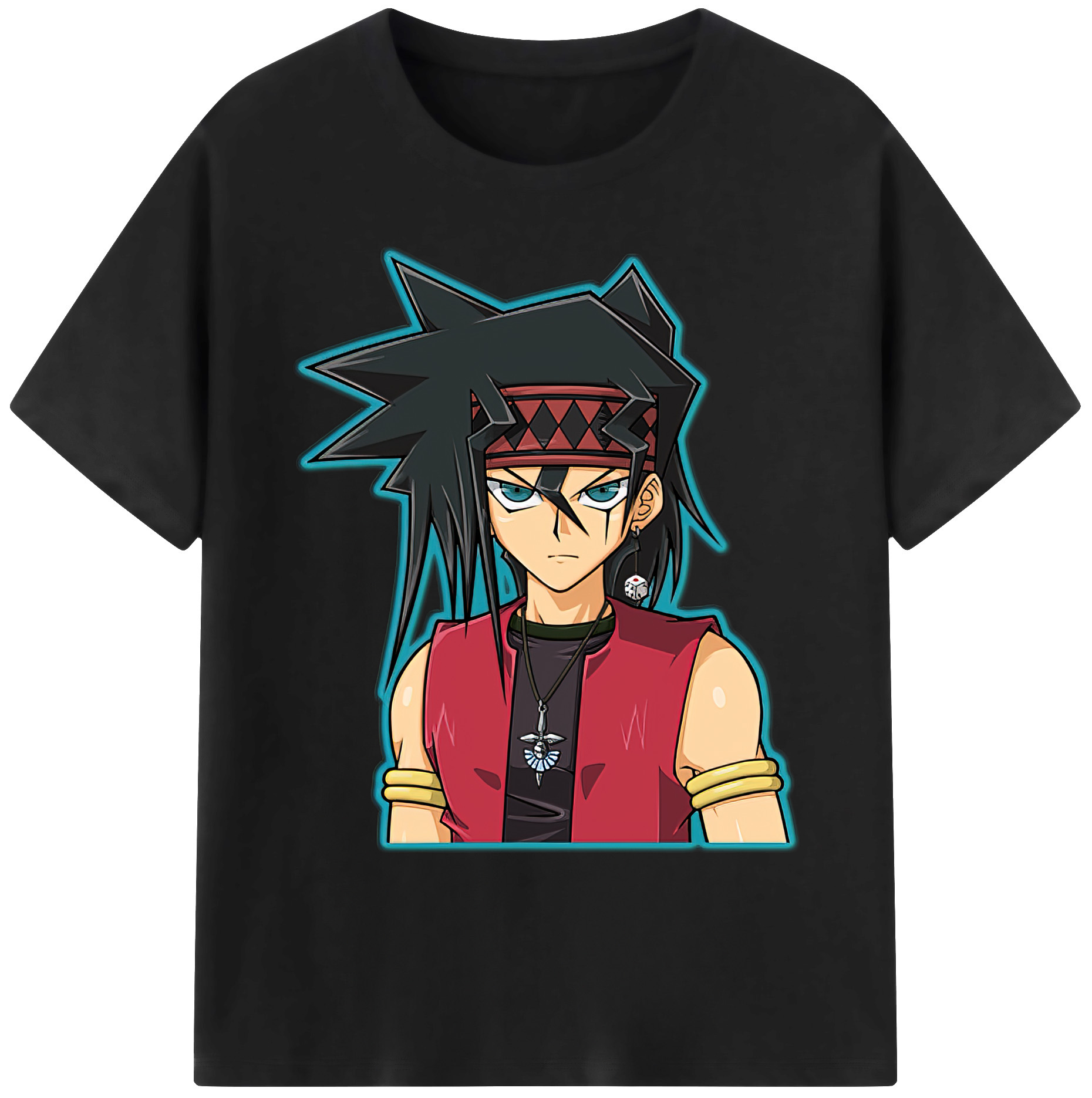 （画像用） 遊☆戯☆王 Yu-Gi-Oh! 綿100％ メンズ半袖Tシャツ｜肌触りやわらか＆通気性