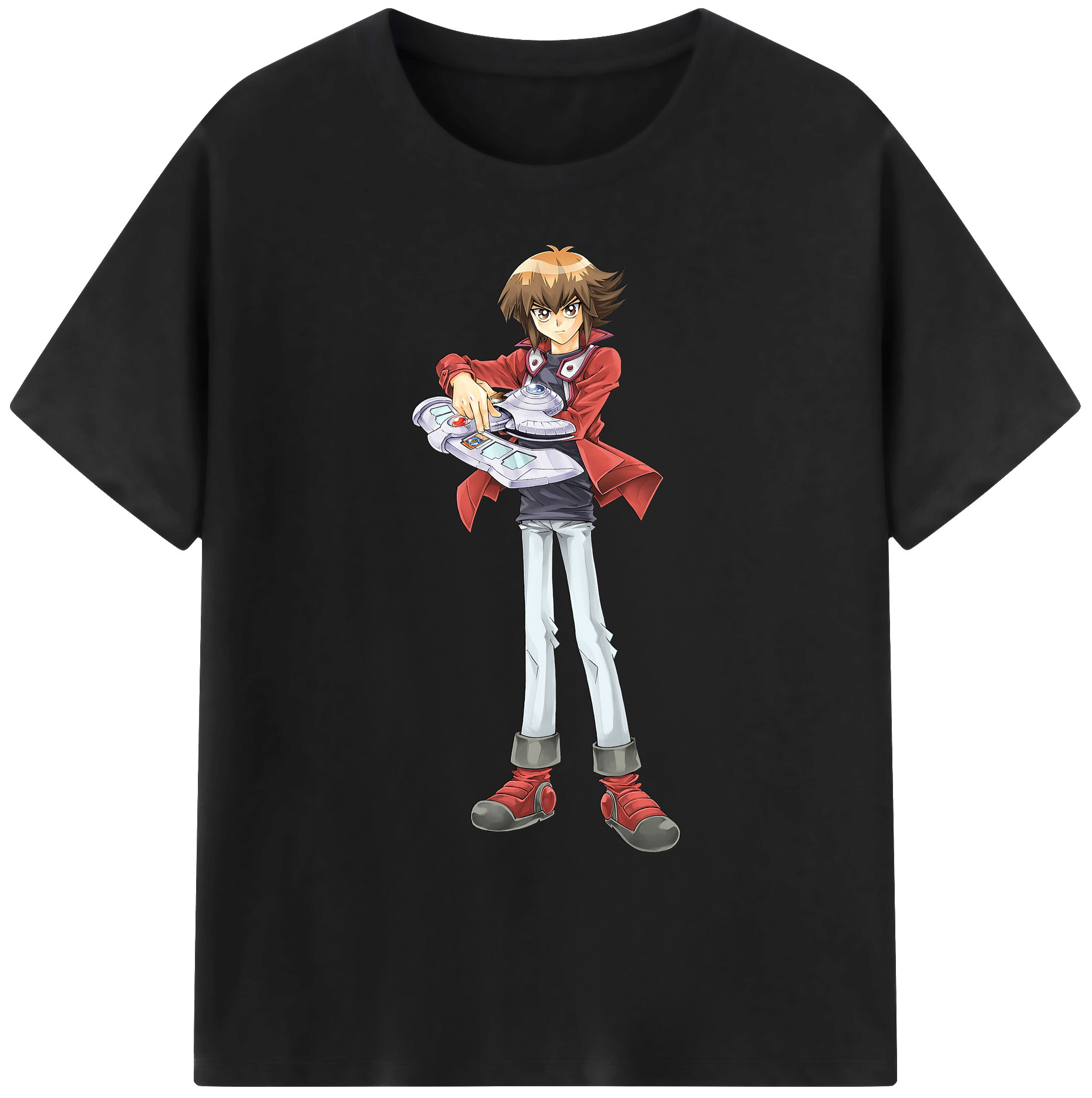 （画像用） 遊☆戯☆王 Yu-Gi-Oh! 綿100％ メンズ半袖Tシャツ｜肌触りやわらか＆通気性