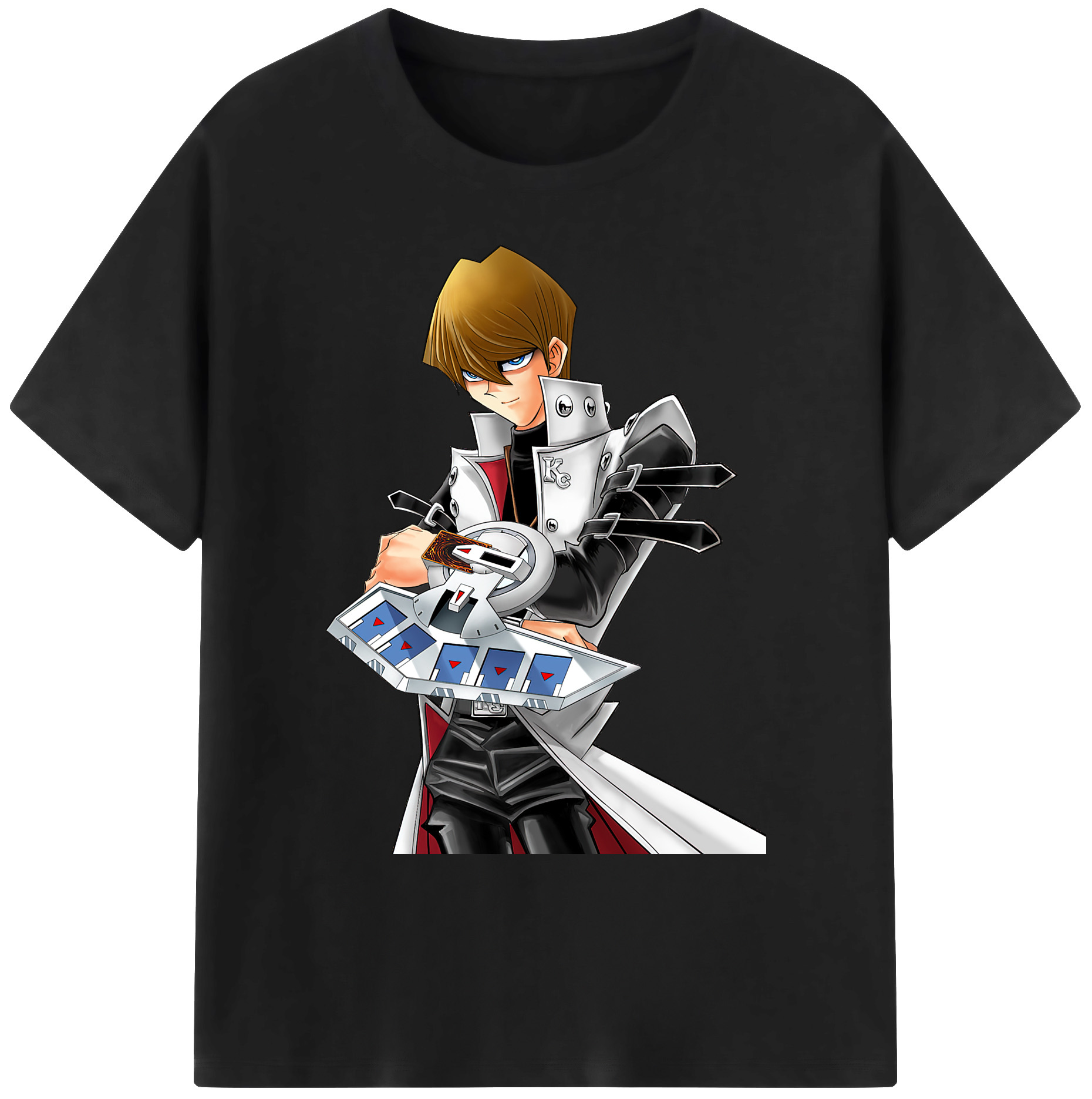 （画像用） 遊☆戯☆王 Yu-Gi-Oh! 綿100％ メンズ半袖Tシャツ｜肌触りやわらか＆通気性
