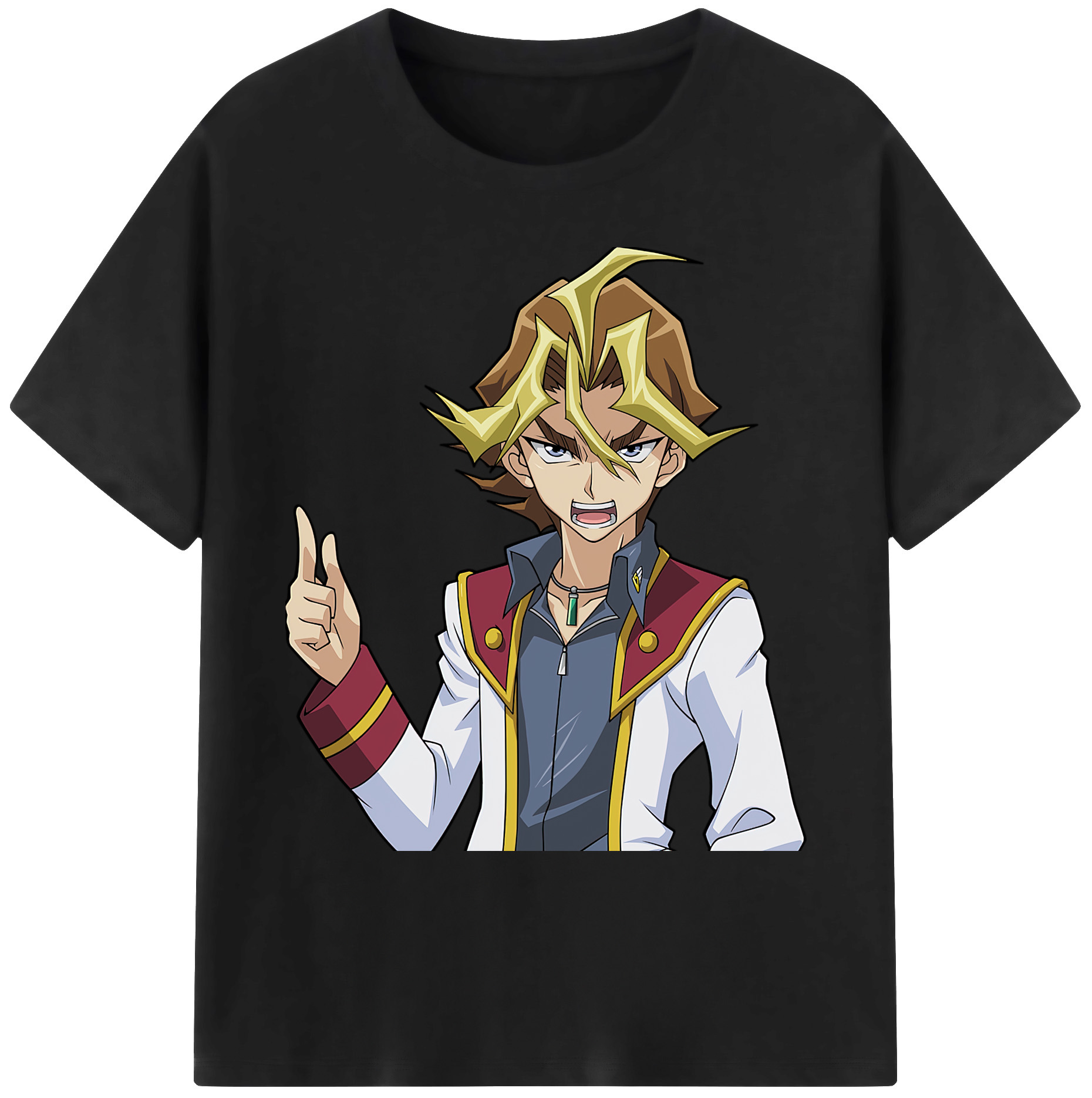 （画像用） 遊☆戯☆王 Yu-Gi-Oh! 綿100％ メンズ半袖Tシャツ｜肌触りやわらか＆通気性