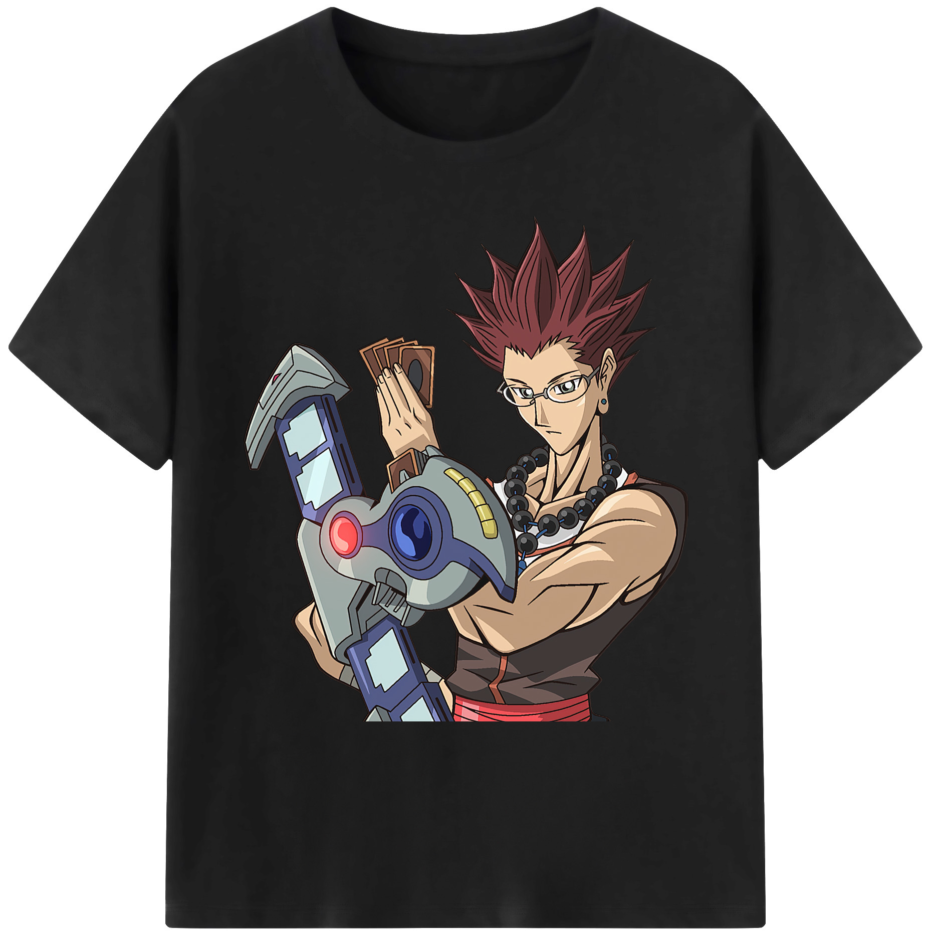 （画像用） 遊☆戯☆王 Yu-Gi-Oh! 綿100％ メンズ半袖Tシャツ｜肌触りやわらか＆通気性
