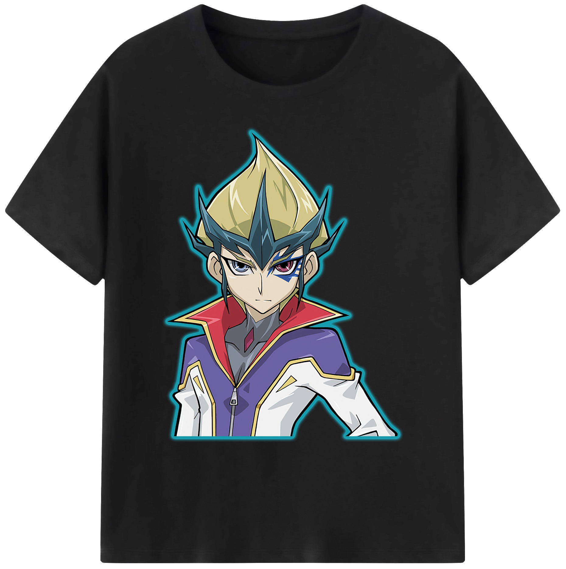 （画像用） 遊☆戯☆王 Yu-Gi-Oh! 綿100％ メンズ半袖Tシャツ｜肌触りやわらか＆通気性