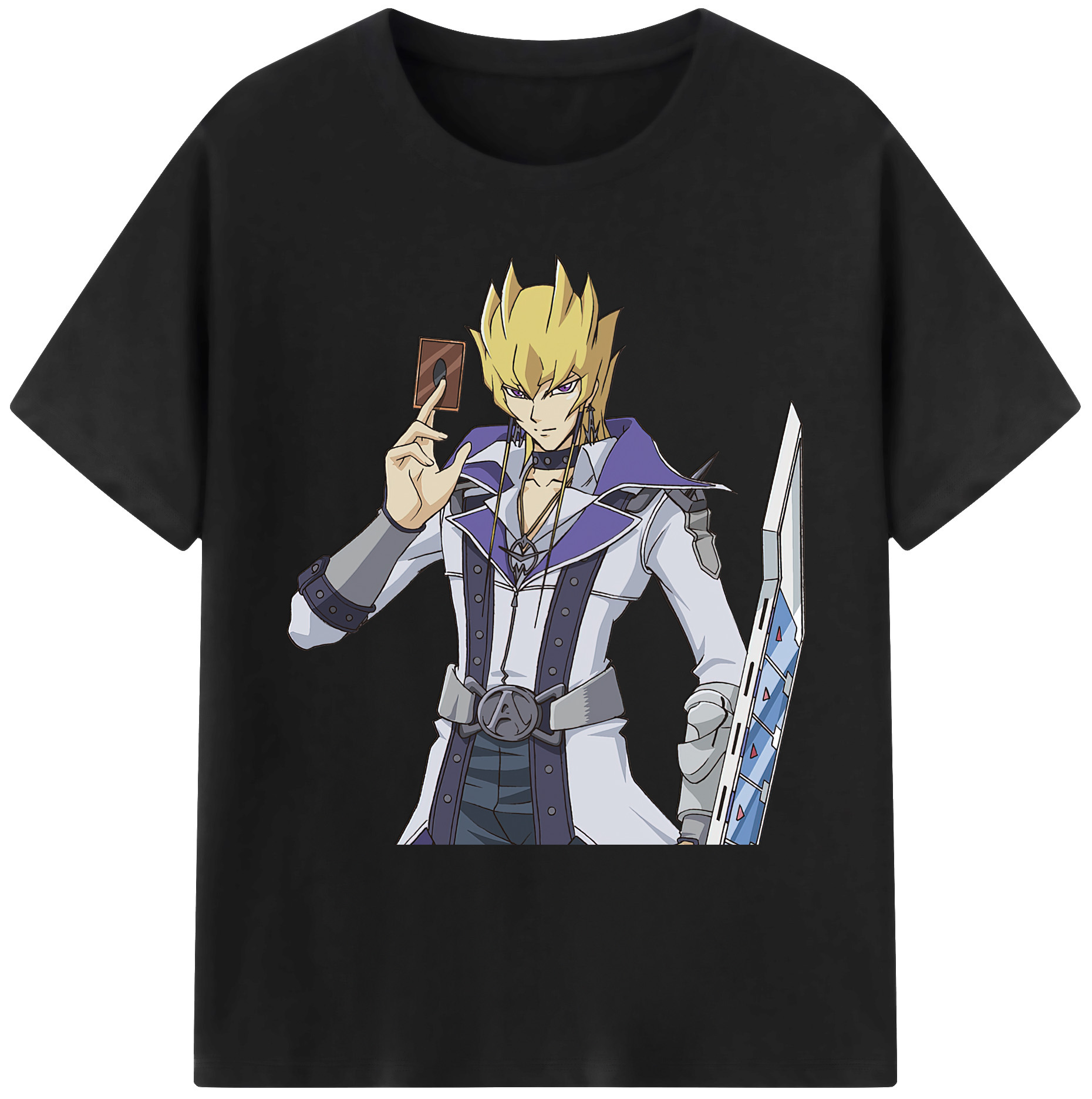 （画像用） 遊☆戯☆王 Yu-Gi-Oh! 綿100％ メンズ半袖Tシャツ｜肌触りやわらか＆通気性