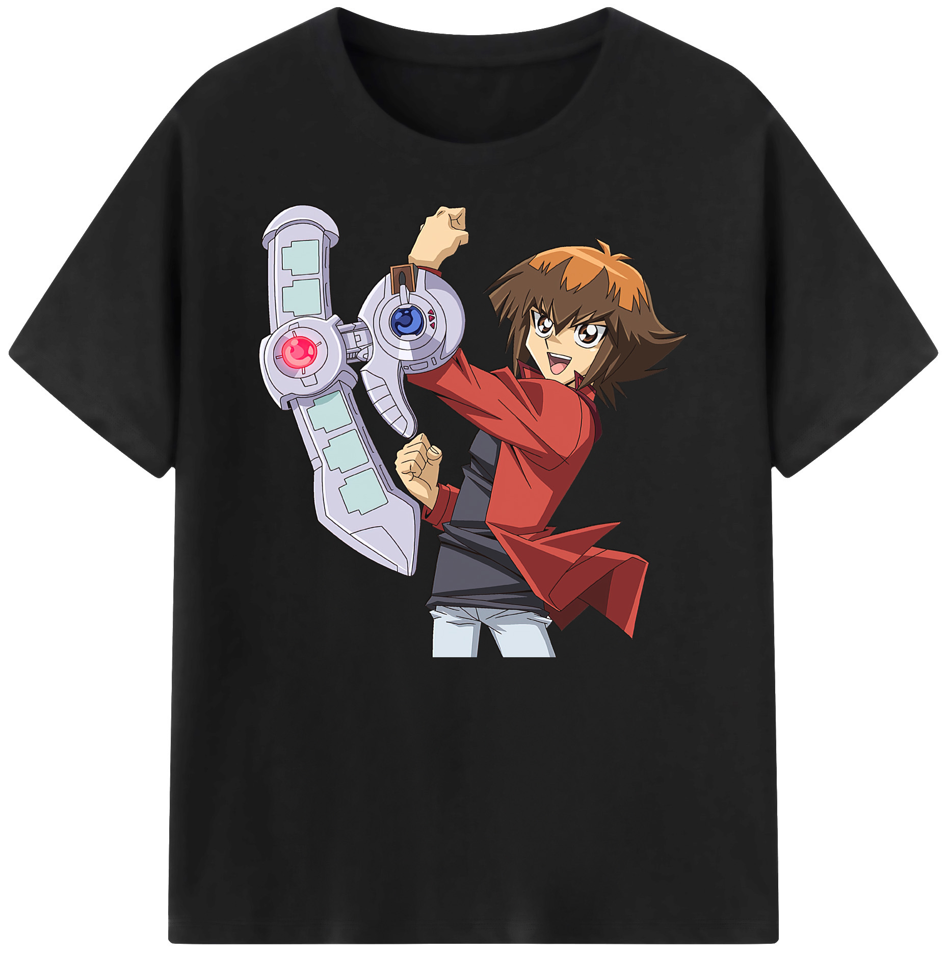（画像用） 遊☆戯☆王 Yu-Gi-Oh! 綿100％ メンズ半袖Tシャツ｜肌触りやわらか＆通気性