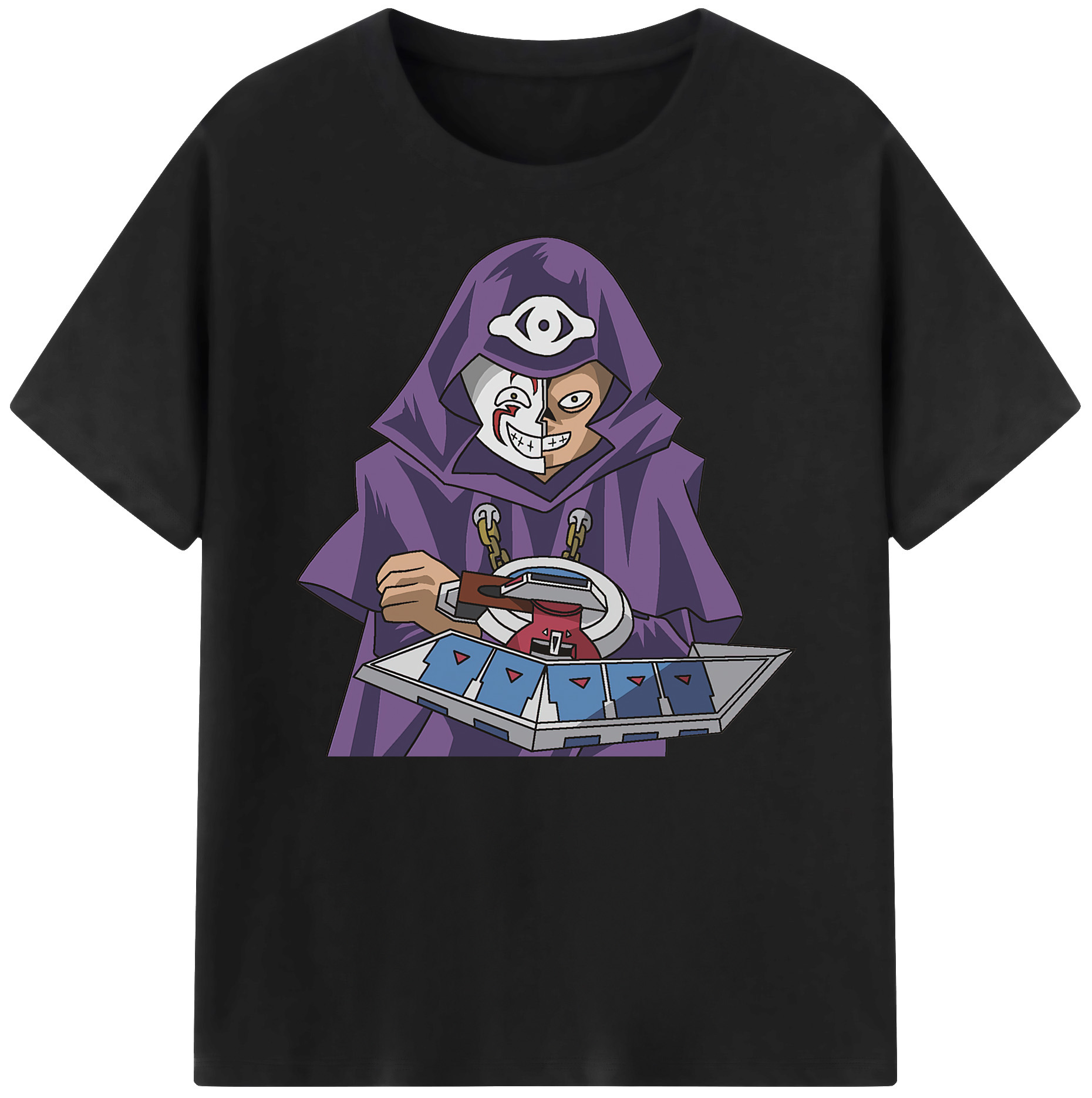 （画像用） 遊☆戯☆王 Yu-Gi-Oh! 綿100％ メンズ半袖Tシャツ｜肌触りやわらか＆通気性