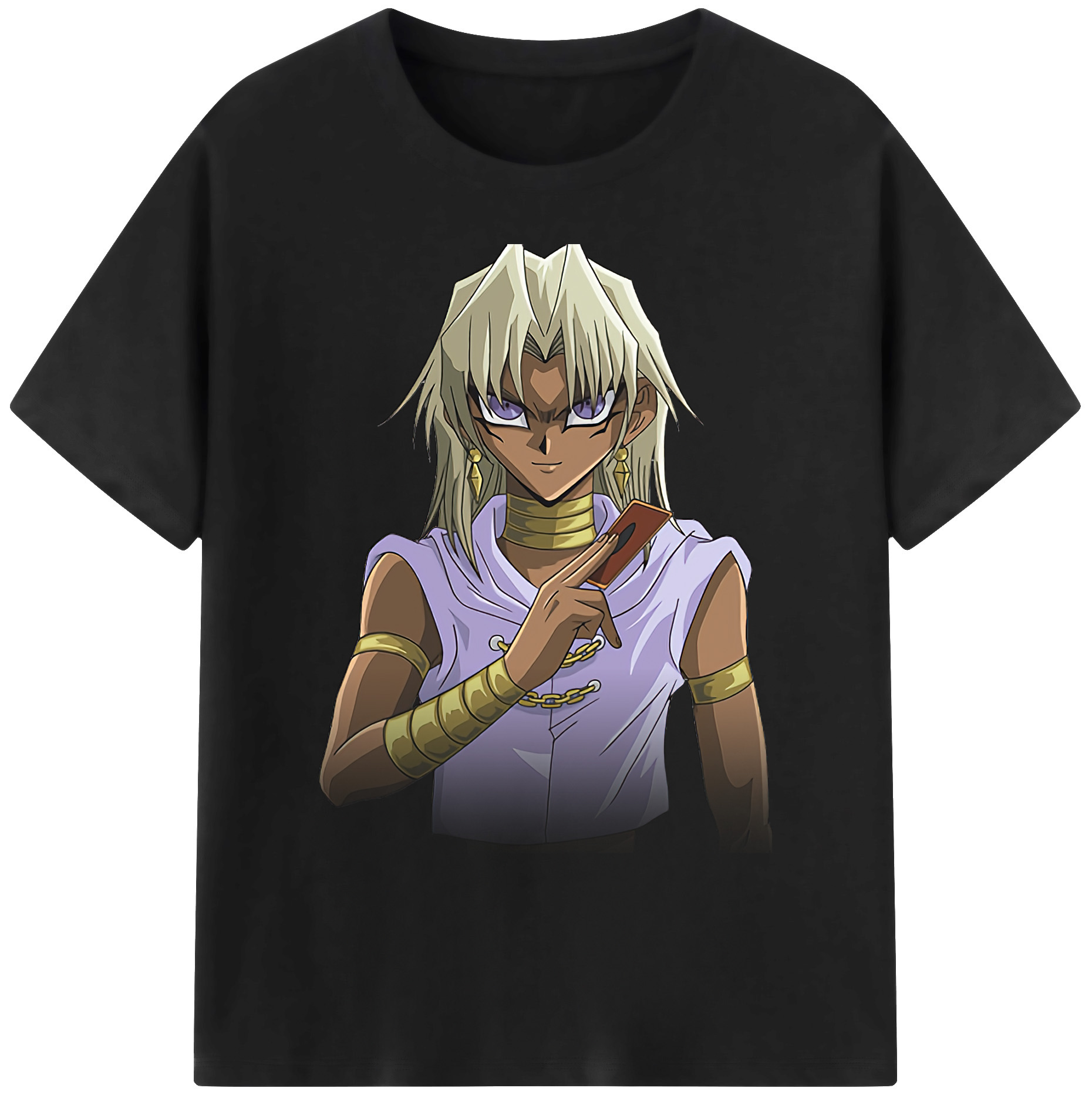 （画像用） 遊☆戯☆王 Yu-Gi-Oh! 綿100％ メンズ半袖Tシャツ｜肌触りやわらか＆通気性