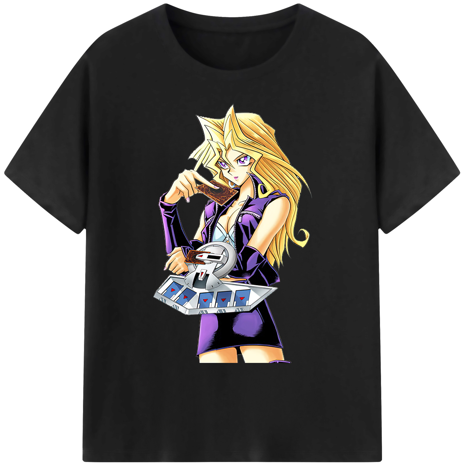 （画像用） 遊☆戯☆王 Yu-Gi-Oh! 綿100％ メンズ半袖Tシャツ｜肌触りやわらか＆通気性