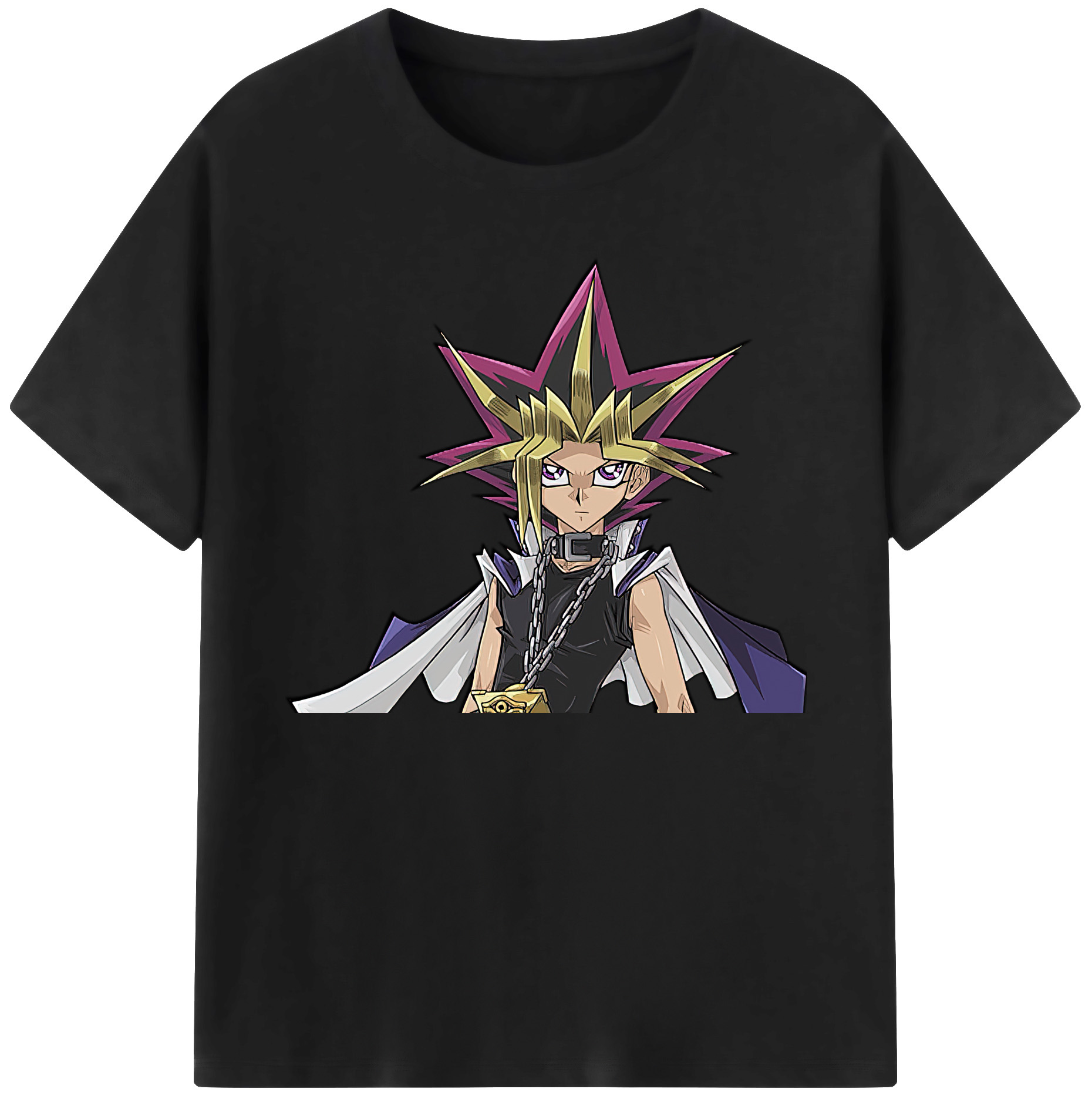 （画像用） 遊☆戯☆王 Yu-Gi-Oh! 綿100％ メンズ半袖Tシャツ｜肌触りやわらか＆通気性