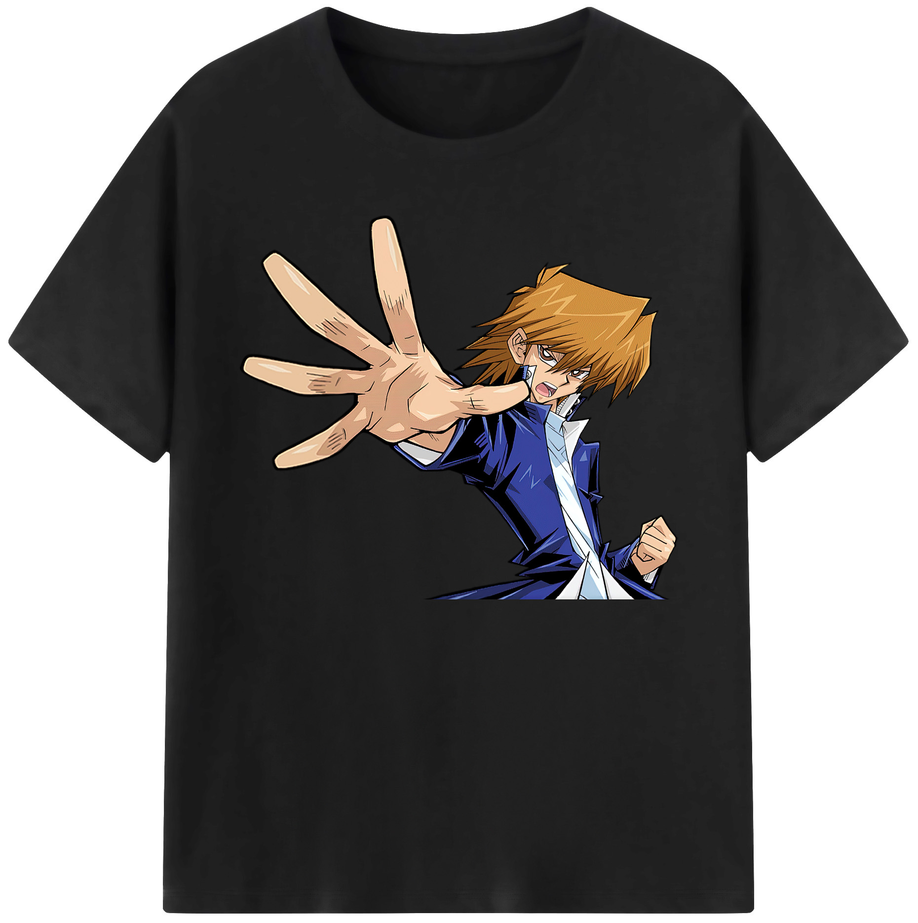 （画像用） 遊☆戯☆王 Yu-Gi-Oh! 綿100％ メンズ半袖Tシャツ｜肌触りやわらか＆通気性