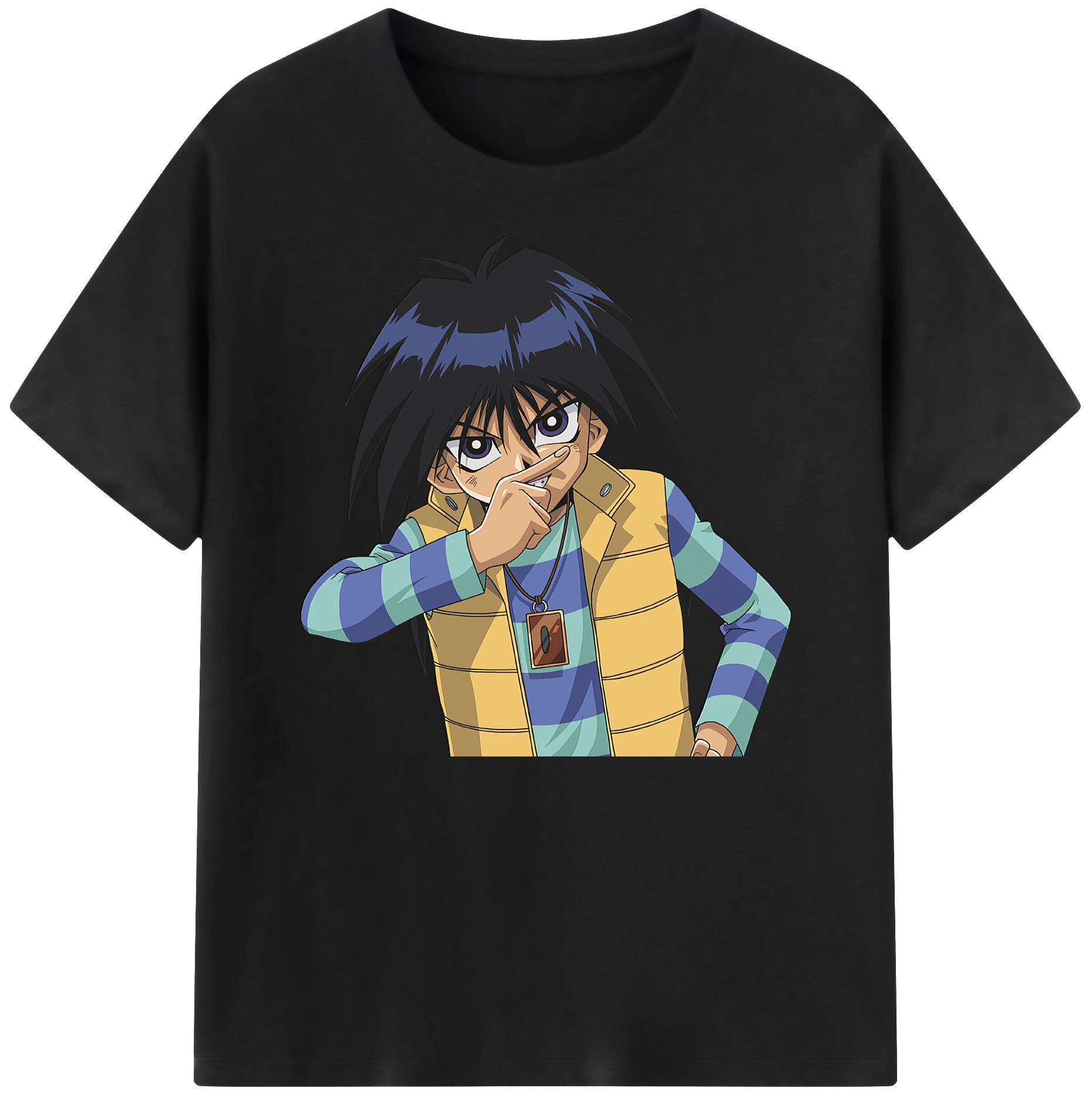 （画像用） 遊☆戯☆王 Yu-Gi-Oh! 綿100％ メンズ半袖Tシャツ｜肌触りやわらか＆通気性