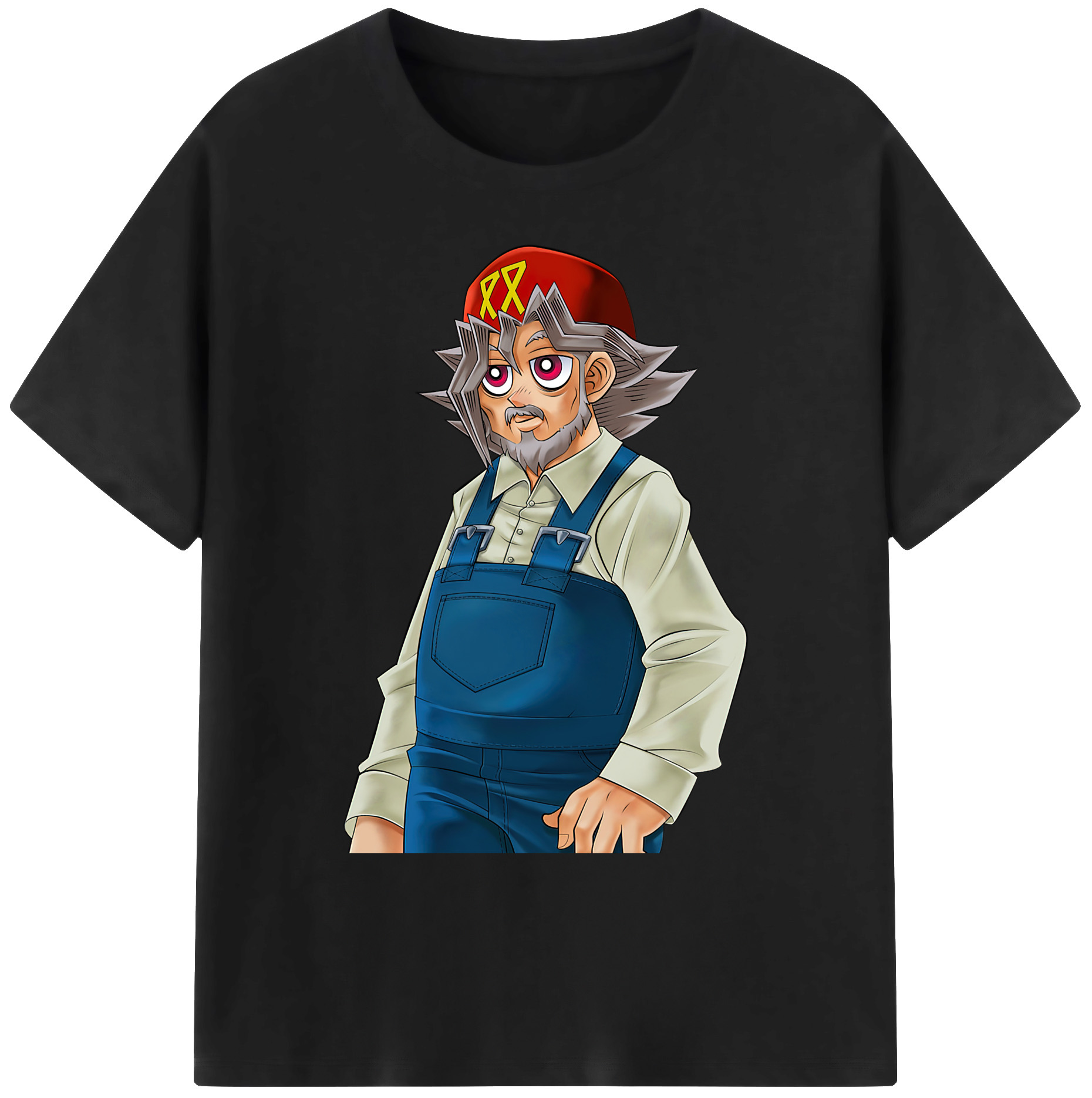 （画像用） 遊☆戯☆王 Yu-Gi-Oh! 綿100％ メンズ半袖Tシャツ｜肌触りやわらか＆通気性