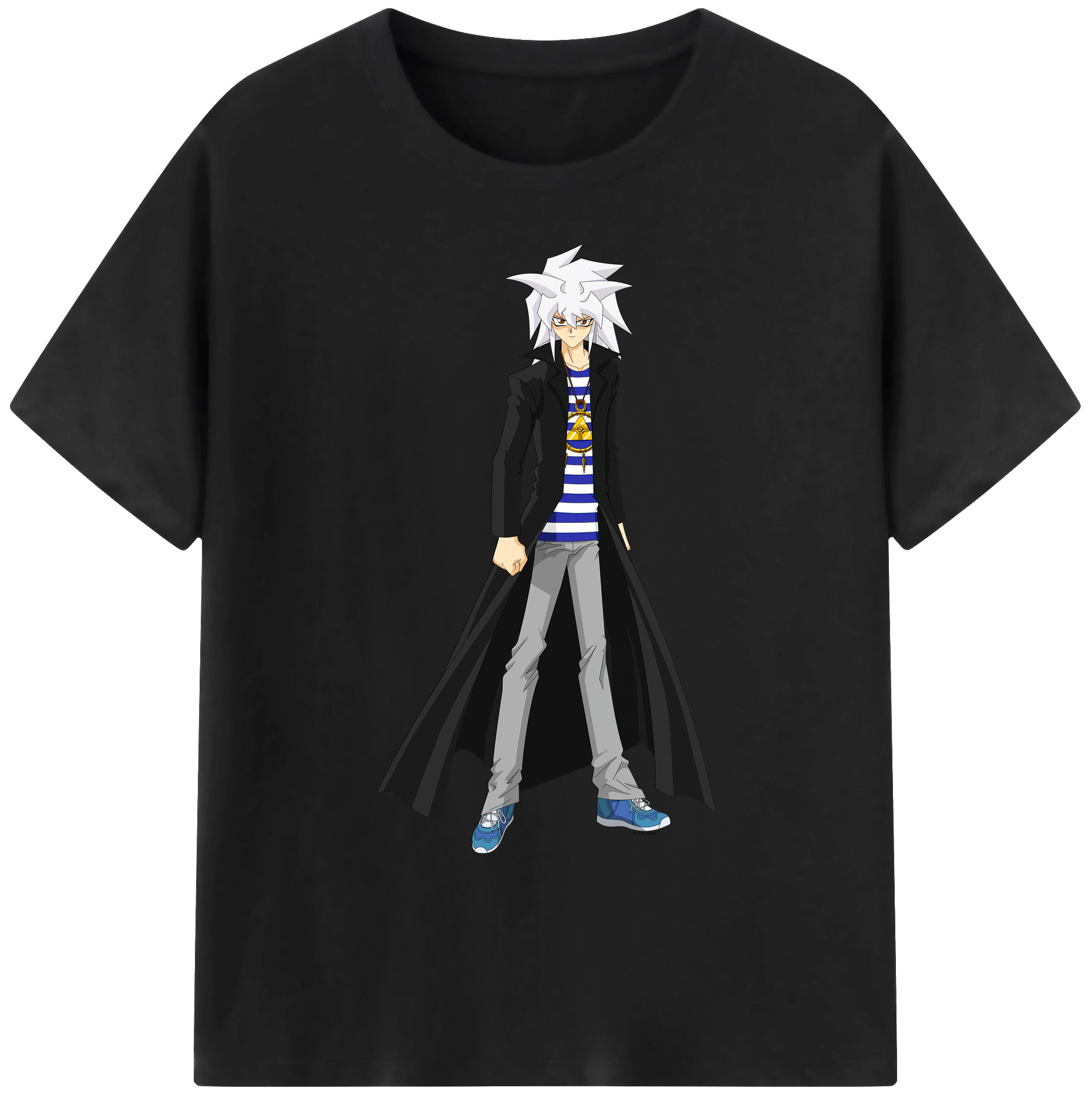 （画像用） 遊☆戯☆王 Yu-Gi-Oh! 綿100％ メンズ半袖Tシャツ｜肌触りやわらか＆通気性