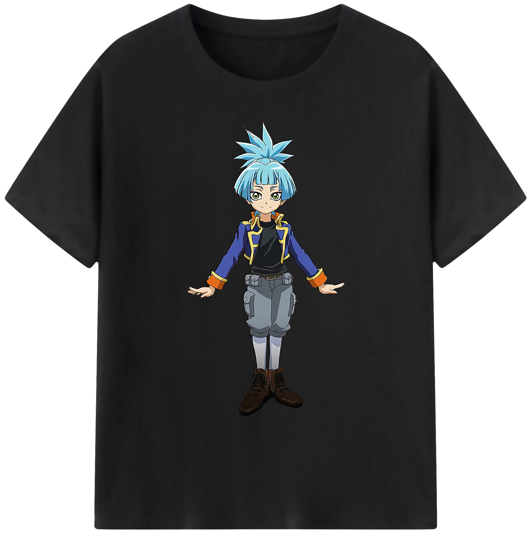 （画像用） 遊☆戯☆王 Yu-Gi-Oh! 綿100％ メンズ半袖Tシャツ｜肌触りやわらか＆通気性