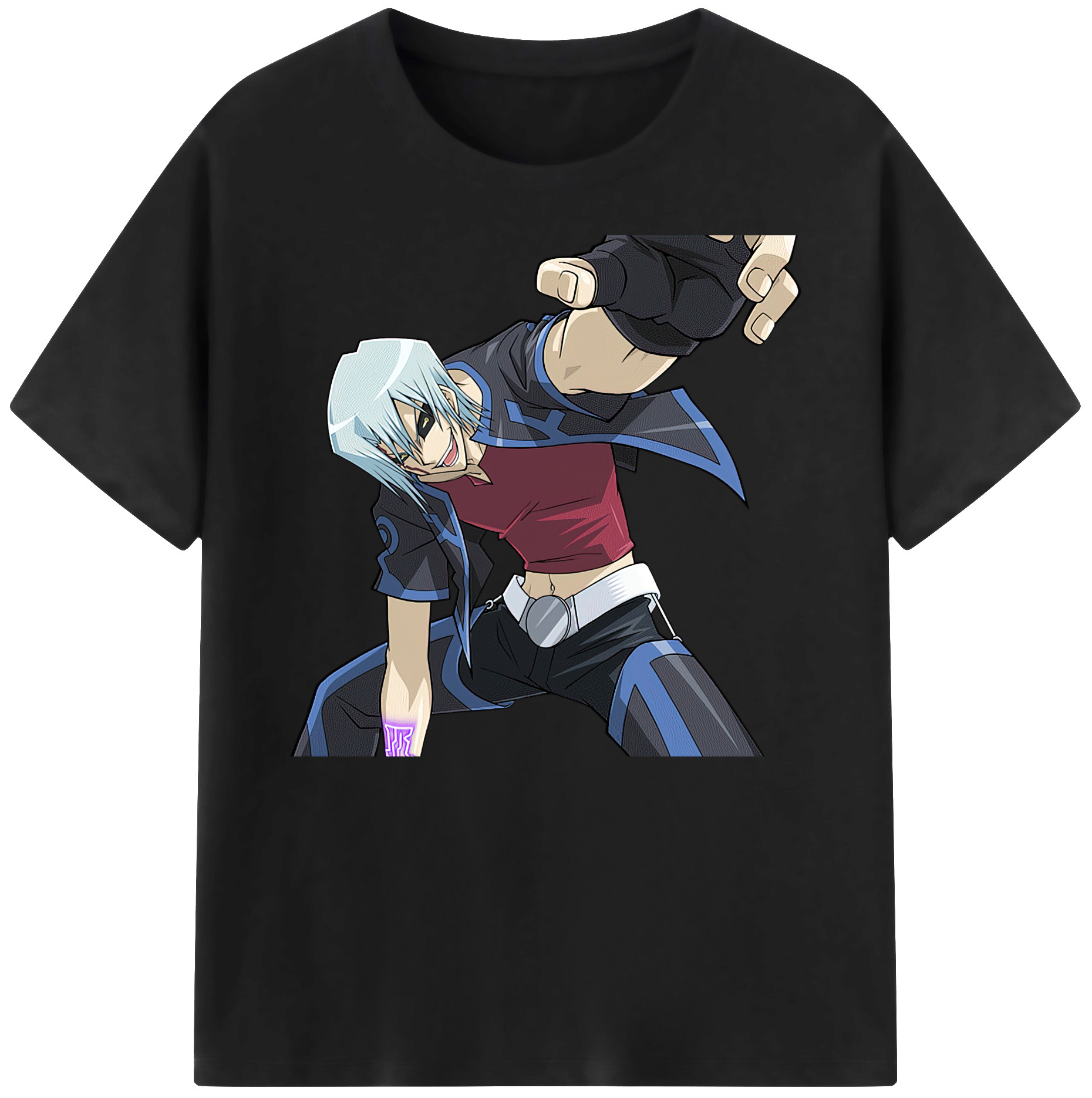 （画像用） 遊☆戯☆王 Yu-Gi-Oh! 綿100％ メンズ半袖Tシャツ｜肌触りやわらか＆通気性