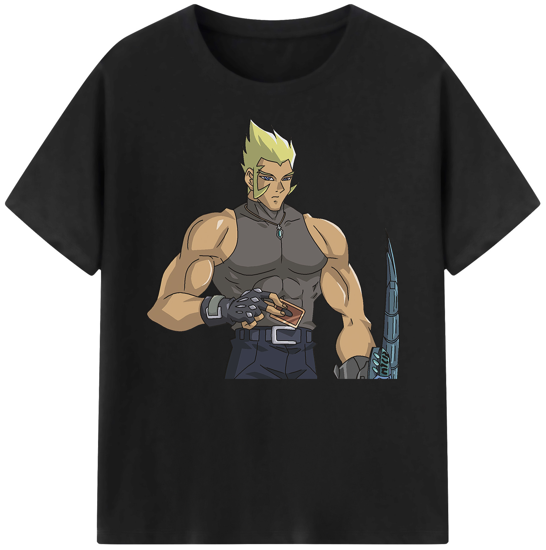 （画像用） 遊☆戯☆王 Yu-Gi-Oh! 綿100％ メンズ半袖Tシャツ｜肌触りやわらか＆通気性