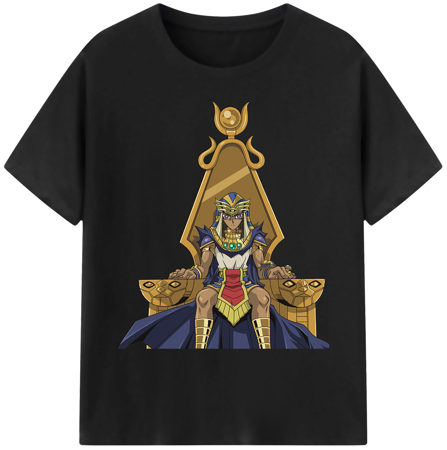 （画像用） 遊☆戯☆王 Yu-Gi-Oh! 綿100％ メンズ半袖Tシャツ｜肌触りやわらか＆通気性